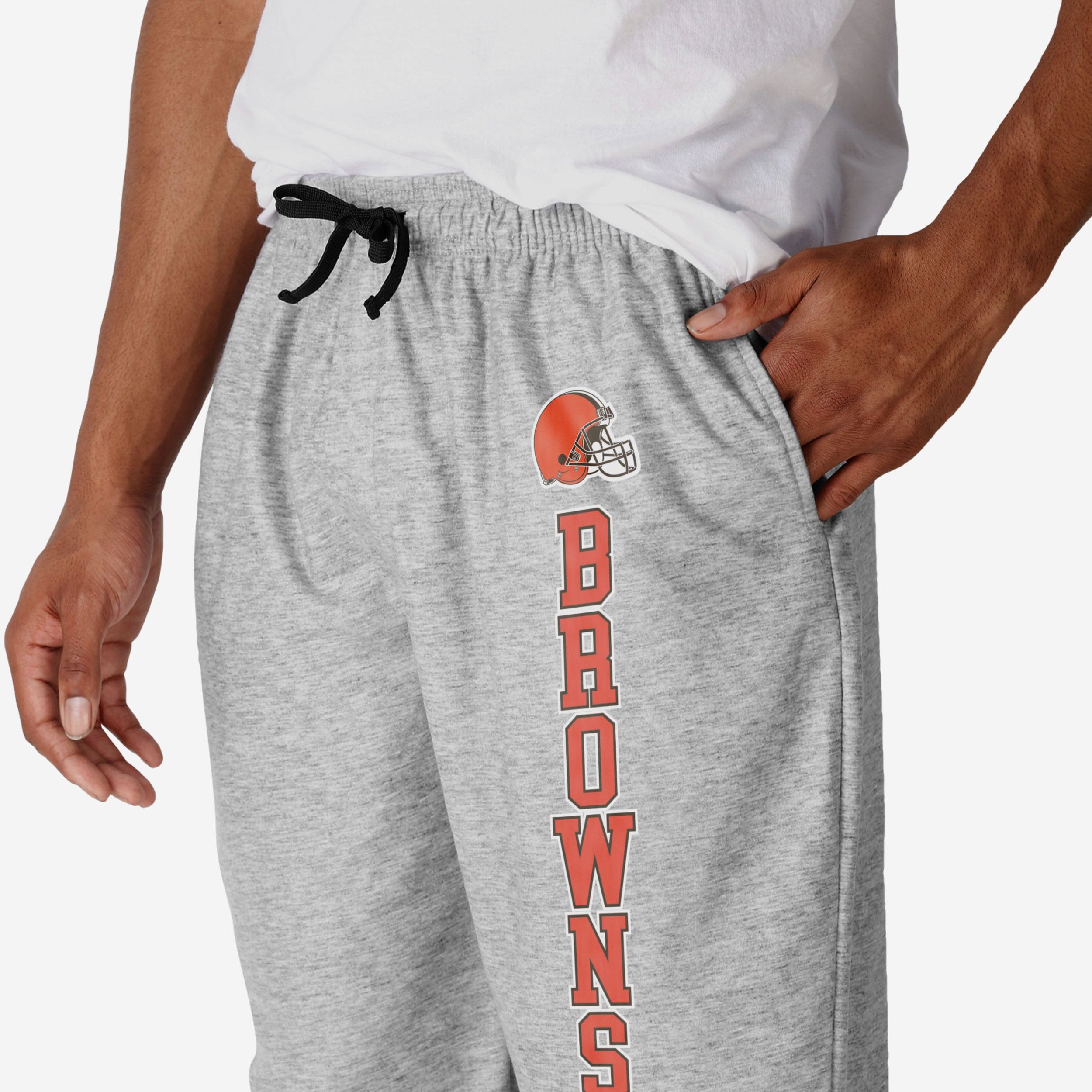 Cleveland Browns Athletic Gray Comfort Lounge Pants