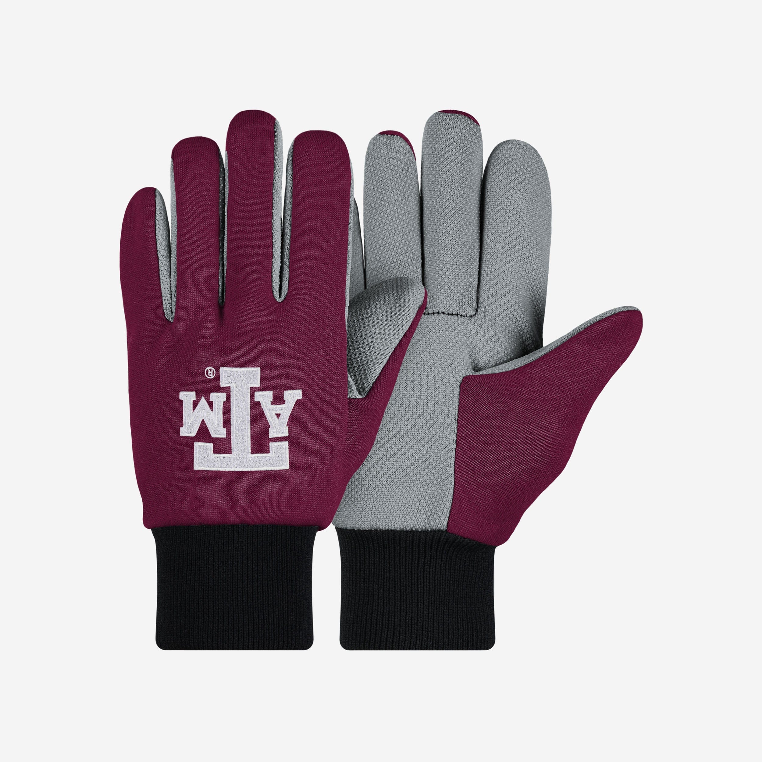 Texas A&M Aggies Stylish Colored Palm Utility Gloves