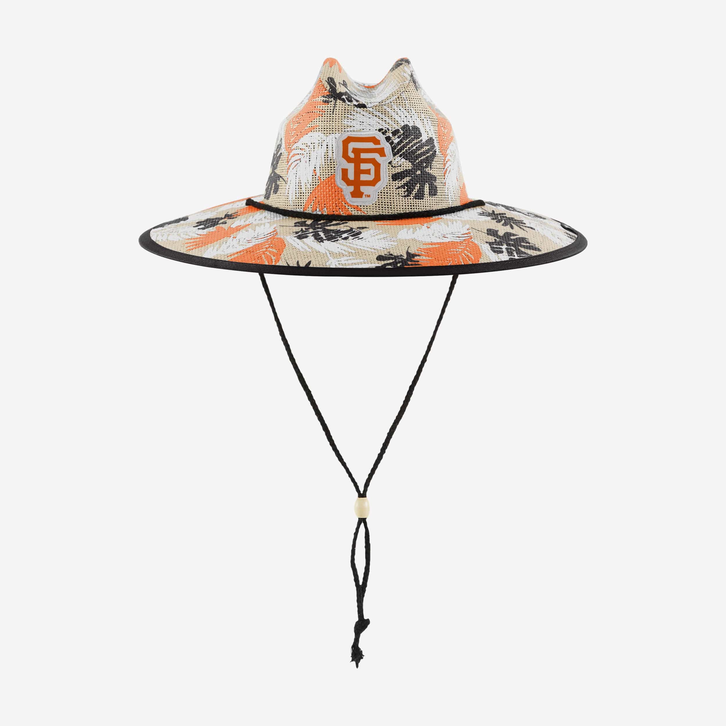 San Francisco Giants Stylish Floral Printed Straw Hat - Must - Have for Fans!