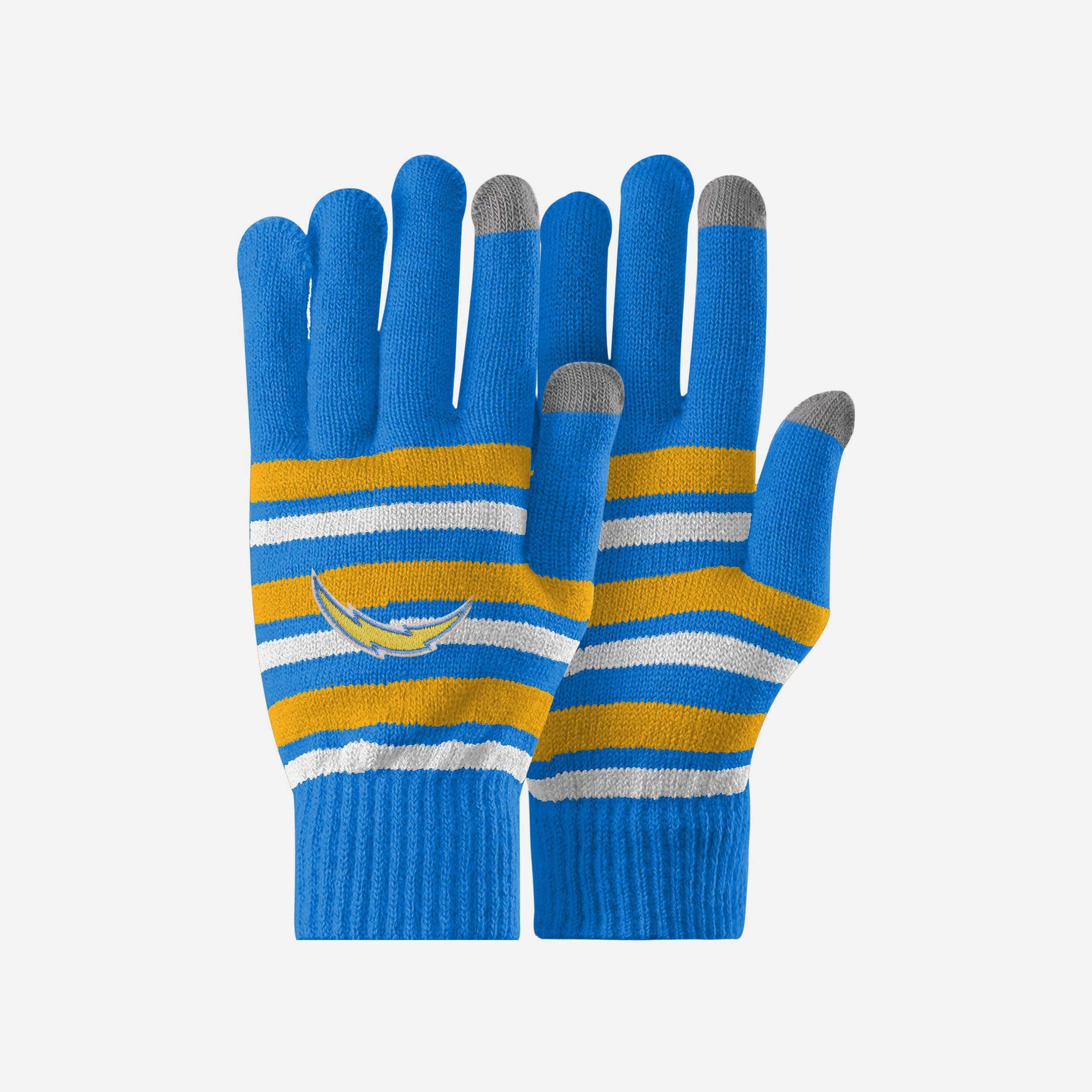 Los Angeles Chargers Super Stretch Texting Gloves
