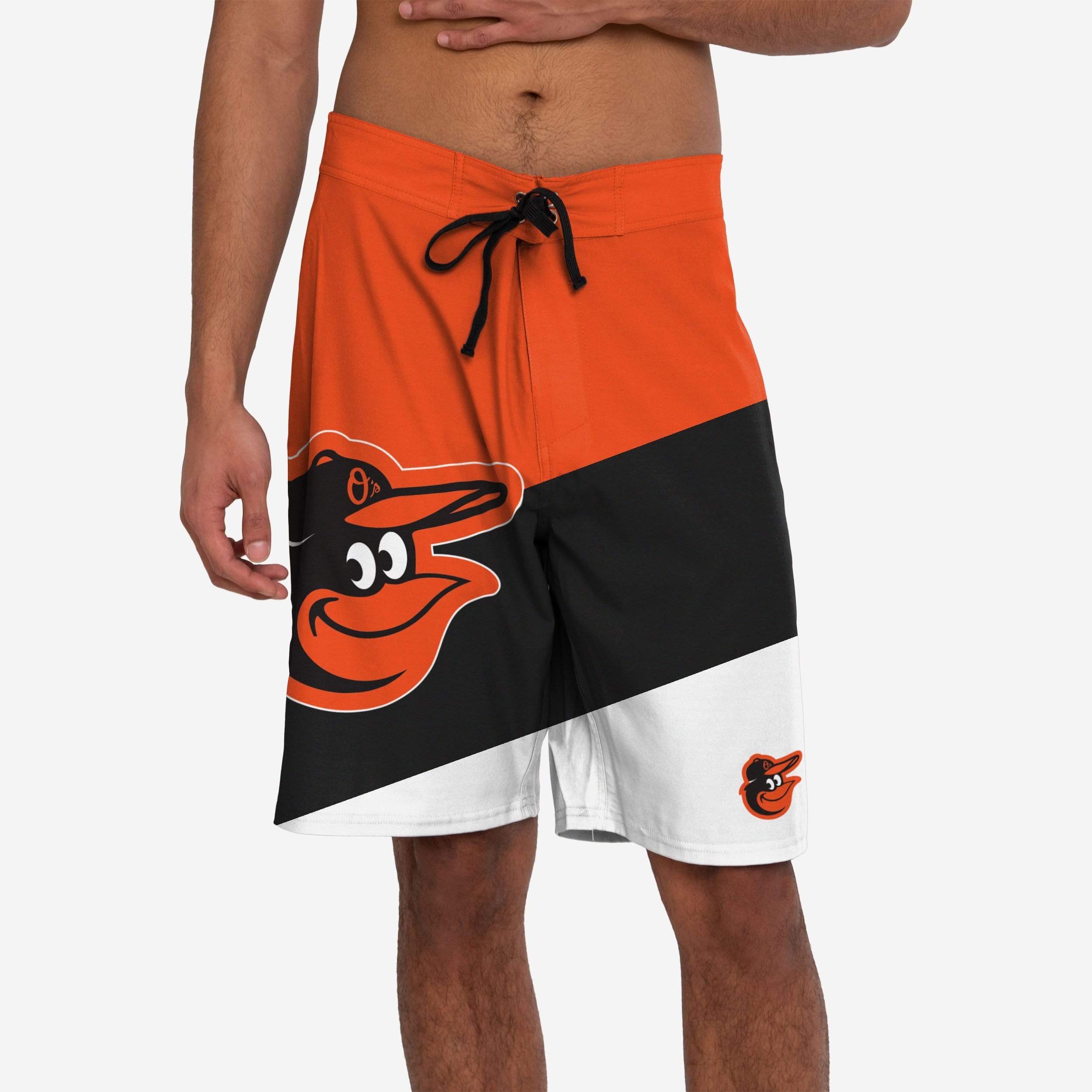 Baltimore Orioles Colorful Dive Boardshorts - Dominate Summer Style!
