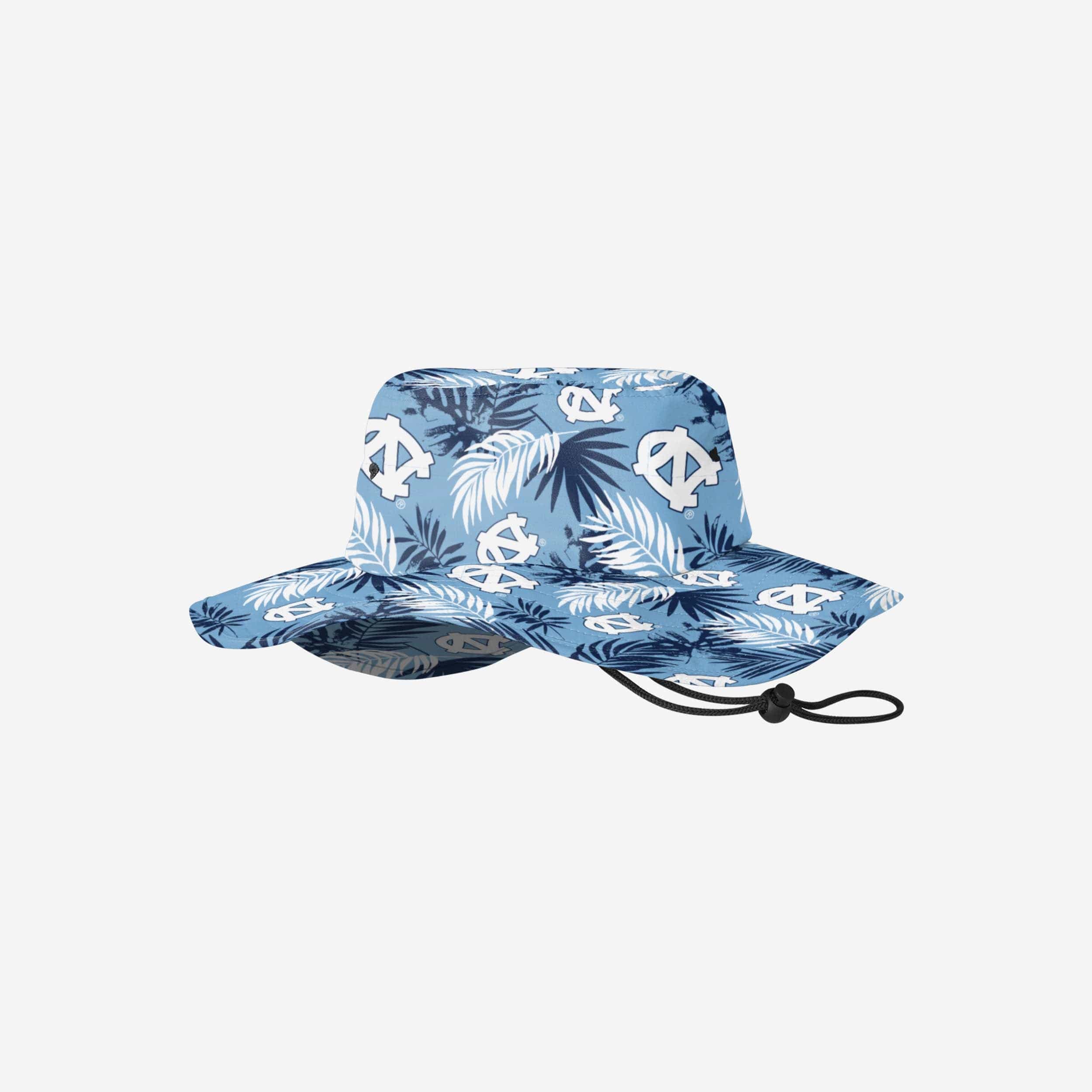 Stylish North Carolina Tar Heels Floral Boonie Hat for Warm Days