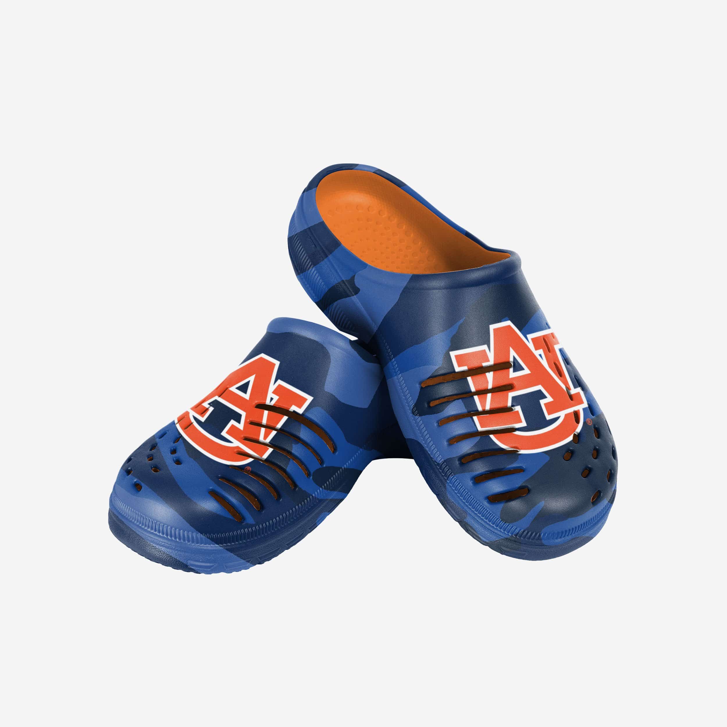 Auburn Tigers Tonal Camo Clogs - Show Your Fandom!