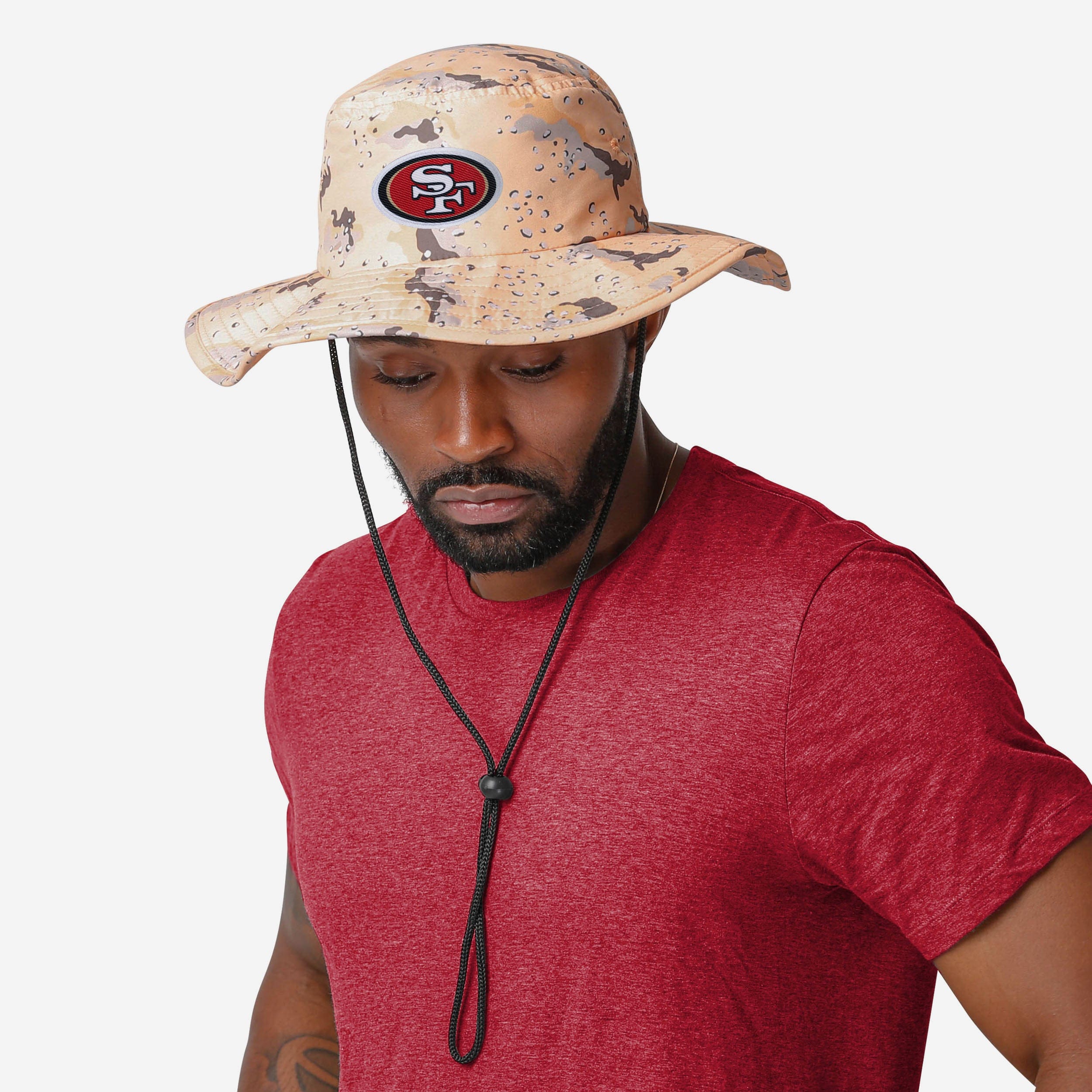 San Francisco 49ers Light Desert Camo Boonie Hat: Stylish Team Spirit