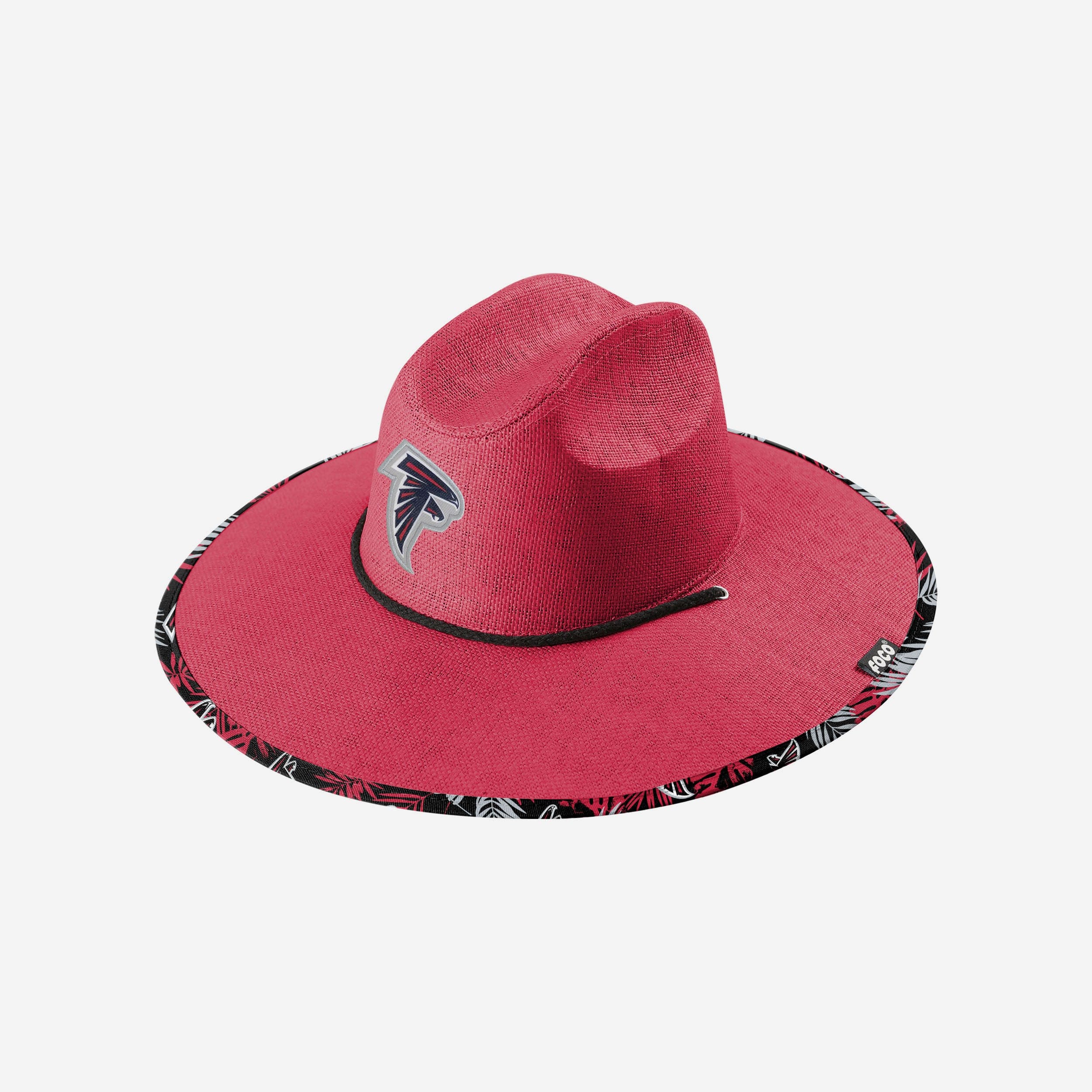 Atlanta Falcons Stylish Team Color Straw Hat