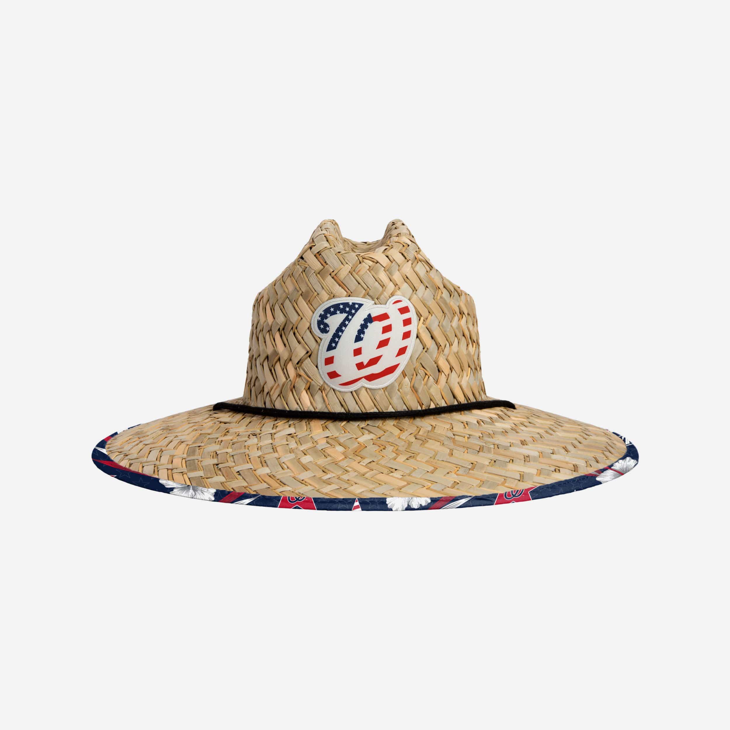 Washington Nationals Americana Straw Hat - Cool Summer Essential