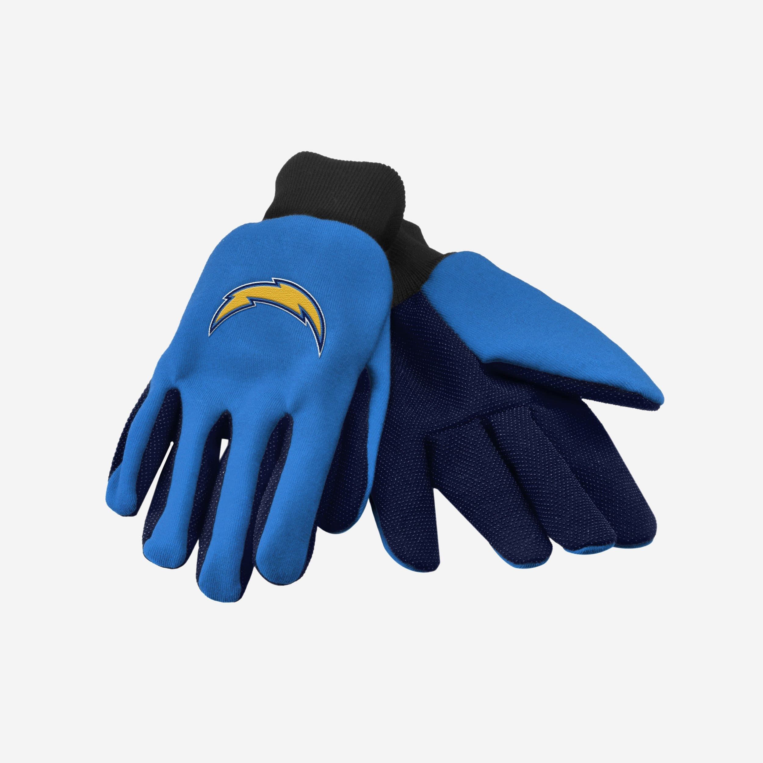 Los Angeles Chargers Stylish Colored Palm Utility Gloves - Show Your Fandom!
