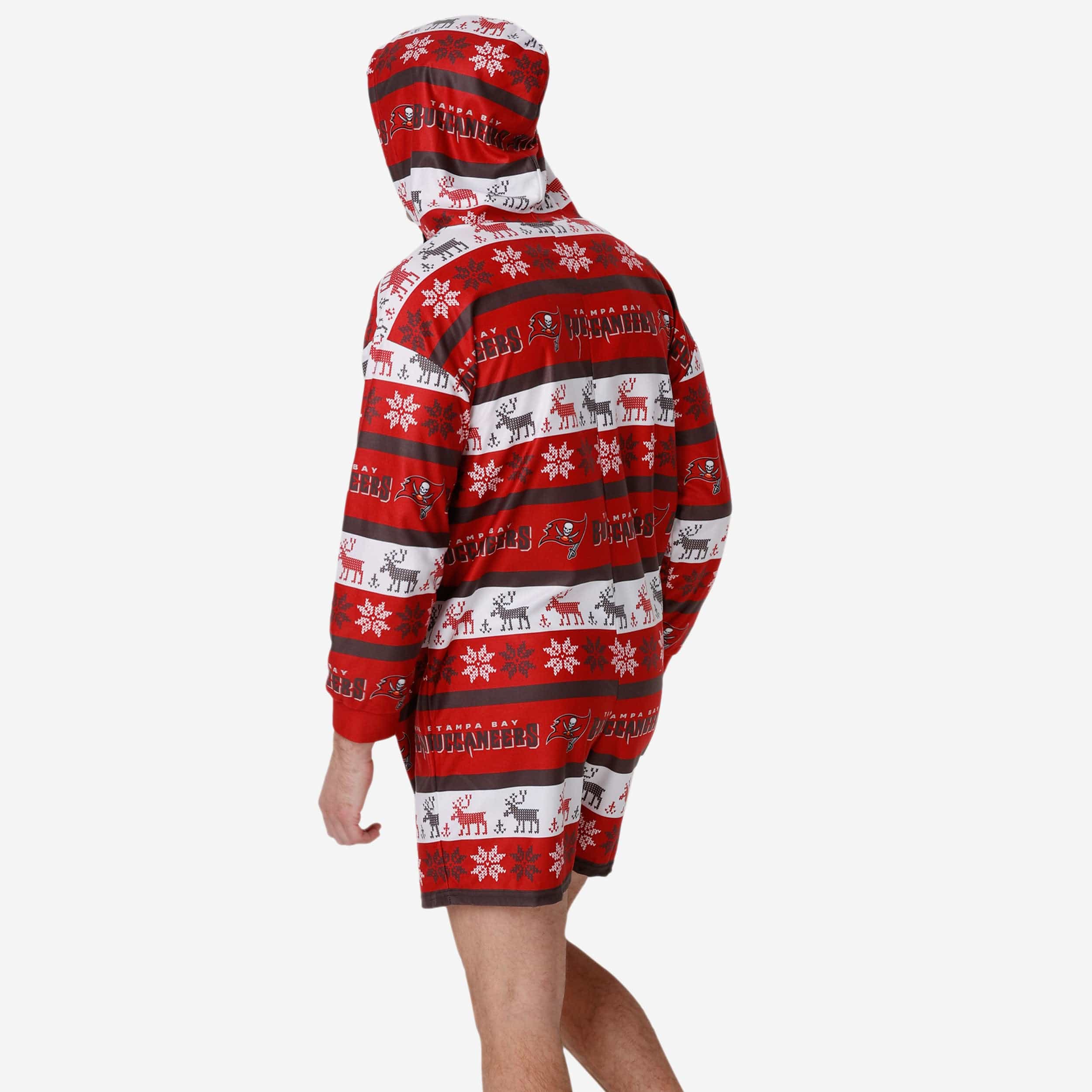 Tampa Bay Buccaneers Super Cozy Short One Piece Pajamas