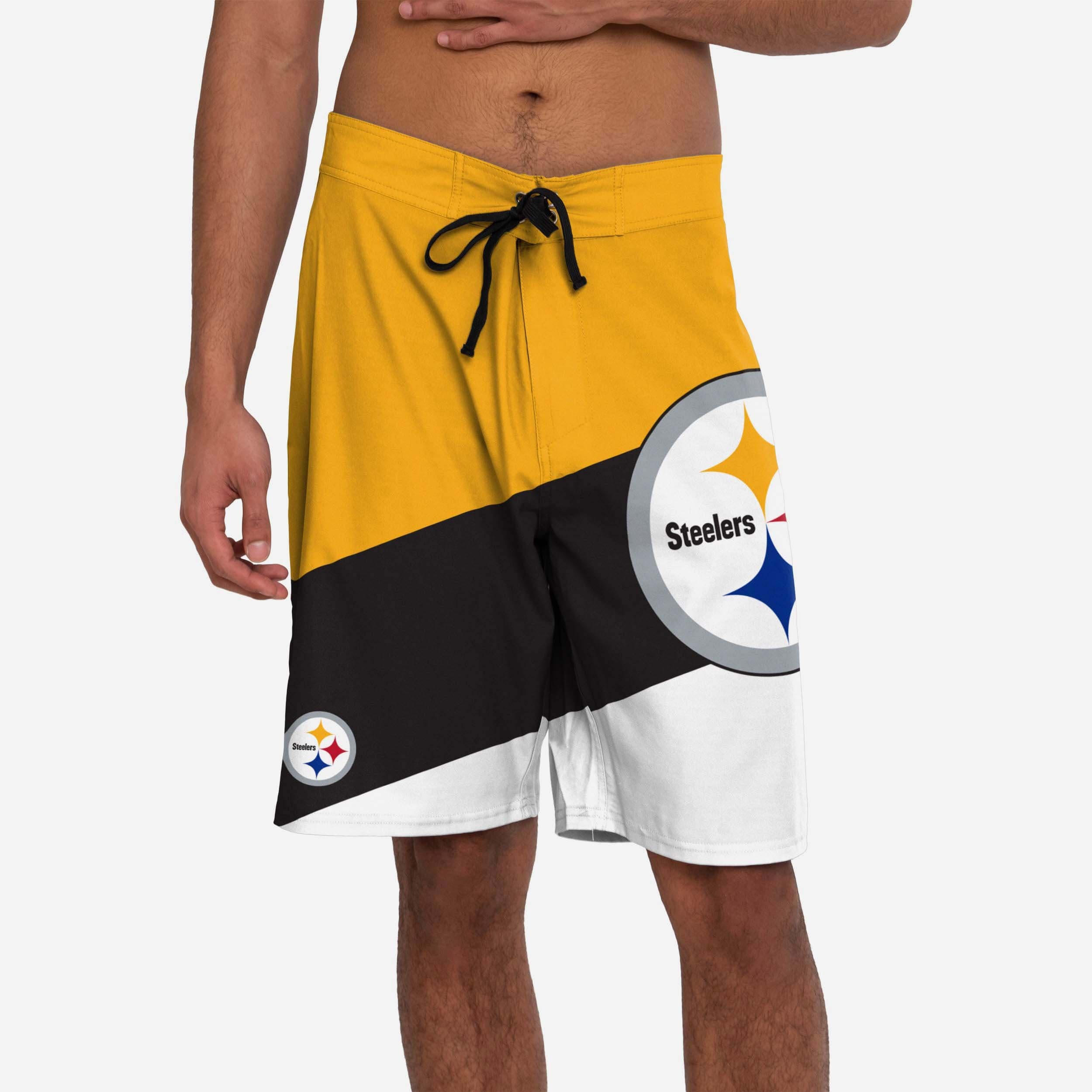 Pittsburgh Steelers Stylish Color Dive Boardshorts - Dominate Summer!