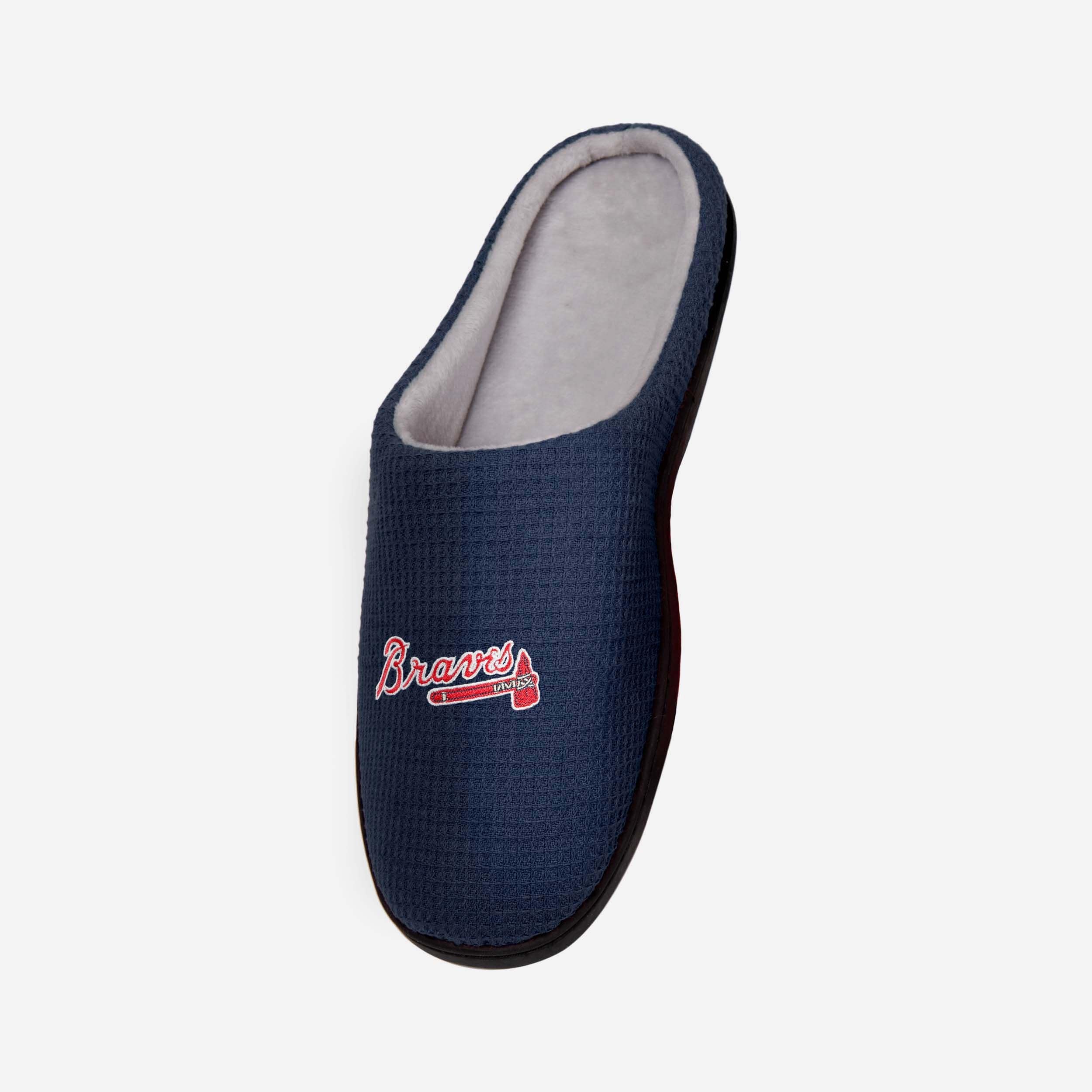 Atlanta Braves Dreamy Memory Foam Slide Slippers