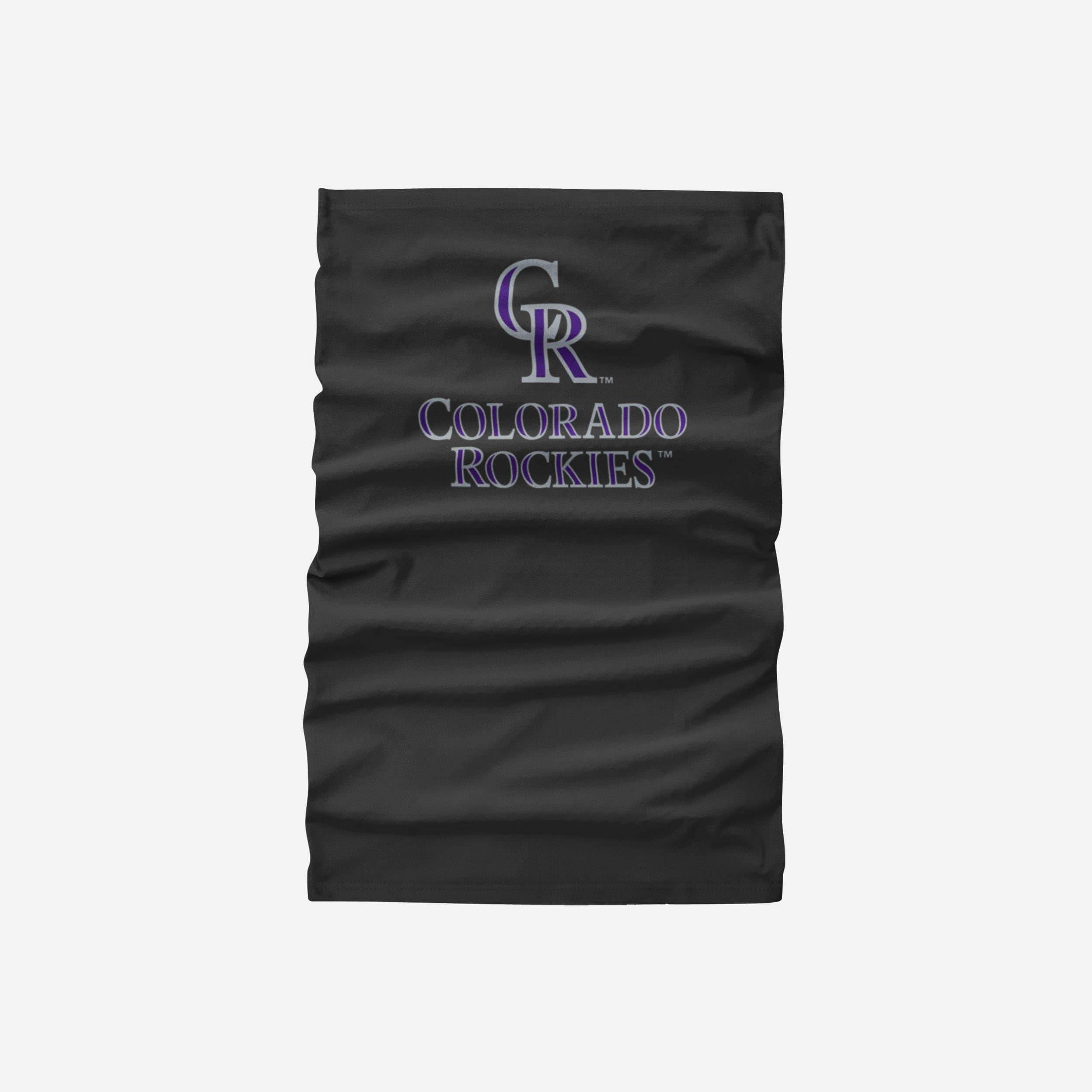 Colorado Rockies Team Logo Stitched Gaiter Scarf - Show Your Team Spirit!