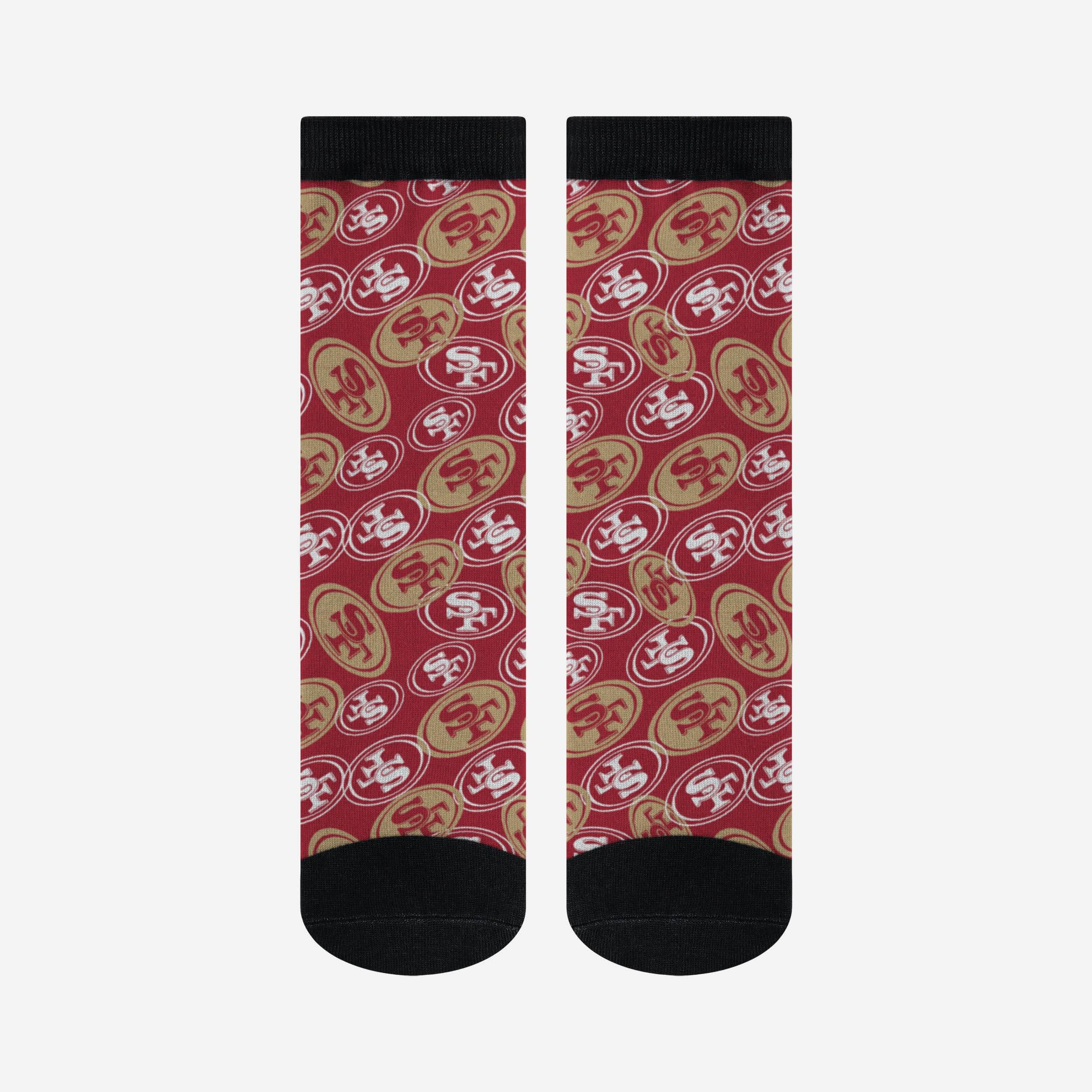 San Francisco 49ers Logo Blast Socks - Show Your Fandom!