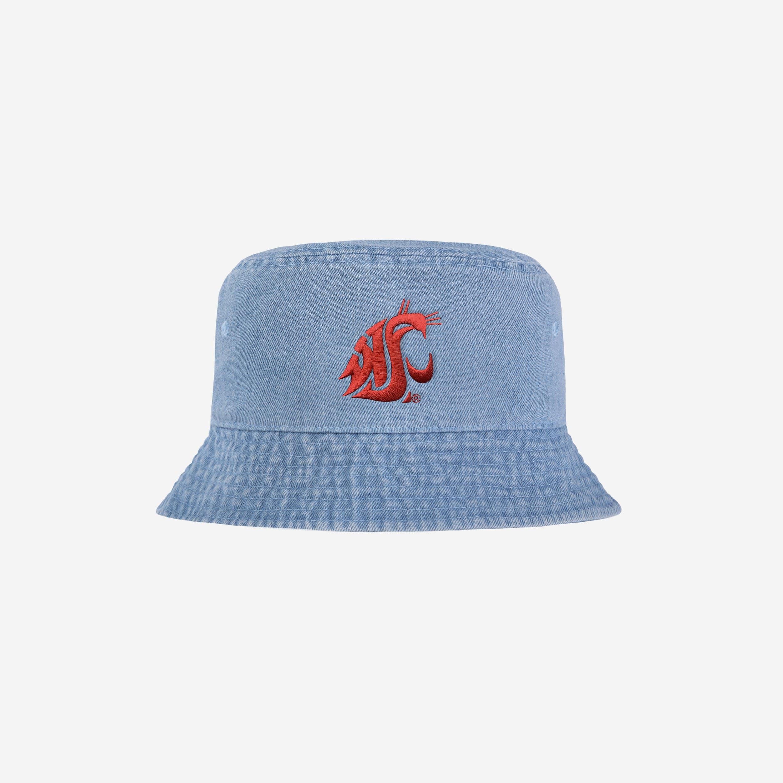 Washington State Cougars Stylish Denim Bucket Hat