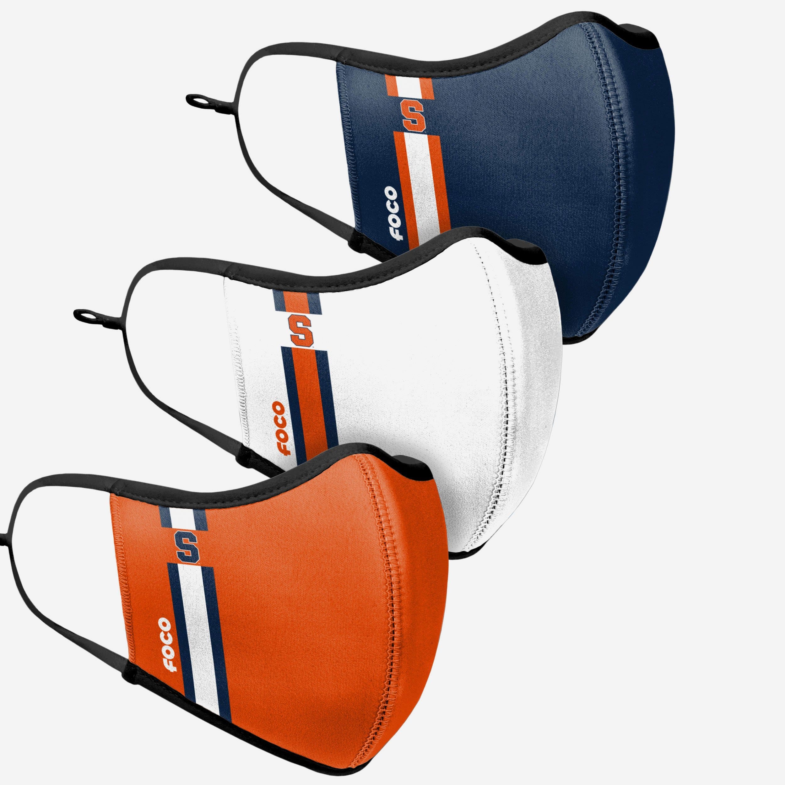 Syracuse Orange Sport 3-Pack Face Cover - Show Your Team Spirit!