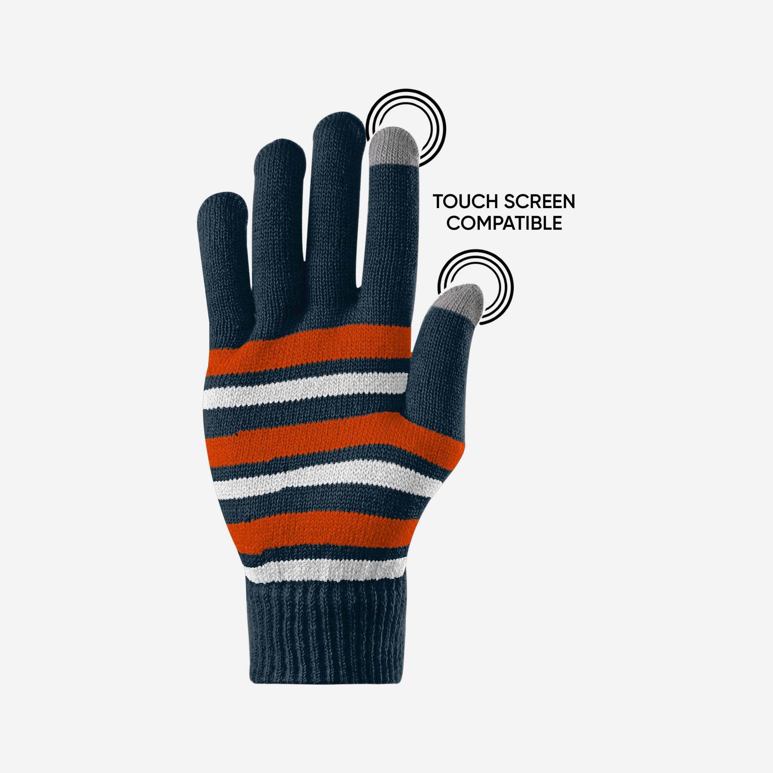 Chicago Bears Stylish Stretch Texting Gloves