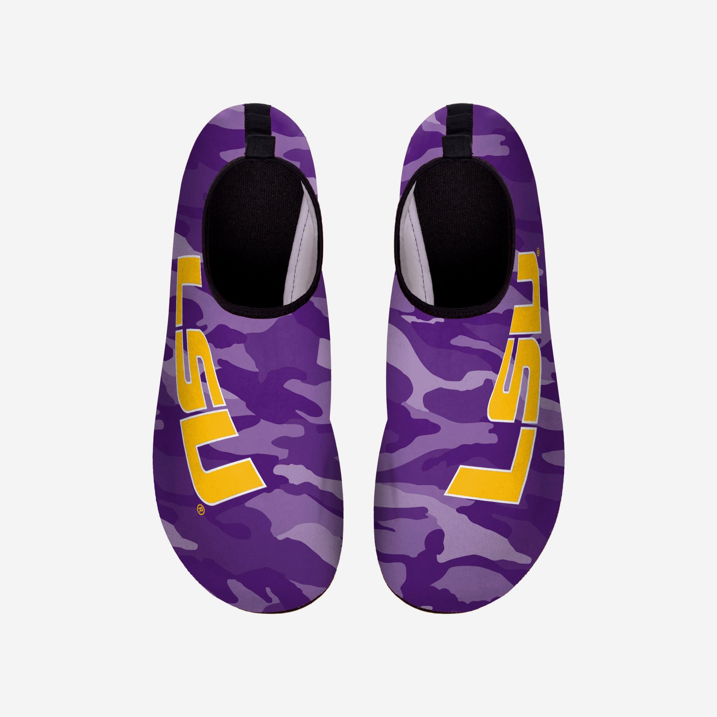 LSU Tigers Men's Stylish Camo Water Shoes - Stand Out at the Beach!