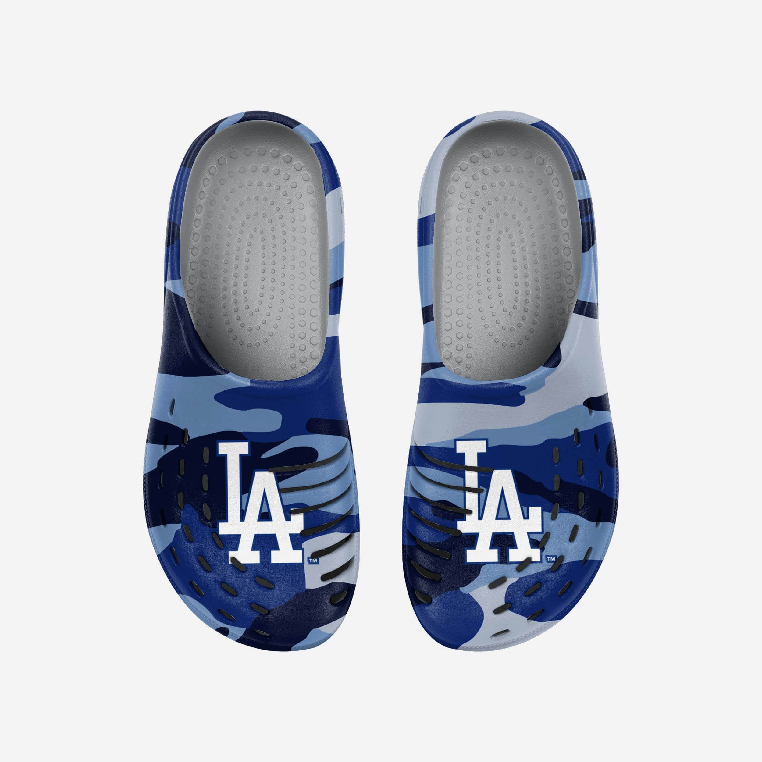 Los Angeles Dodgers Tonal Camo Clogs - Show Your Fandom!