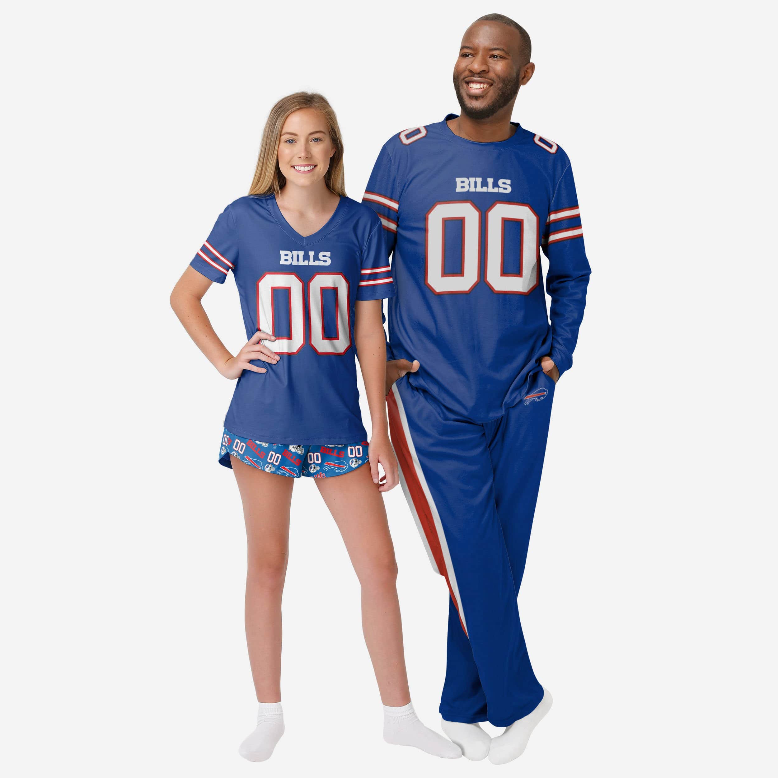 Unleash Your Team Spirit! Buffalo Bills Gameday Ready Family Pajama Set