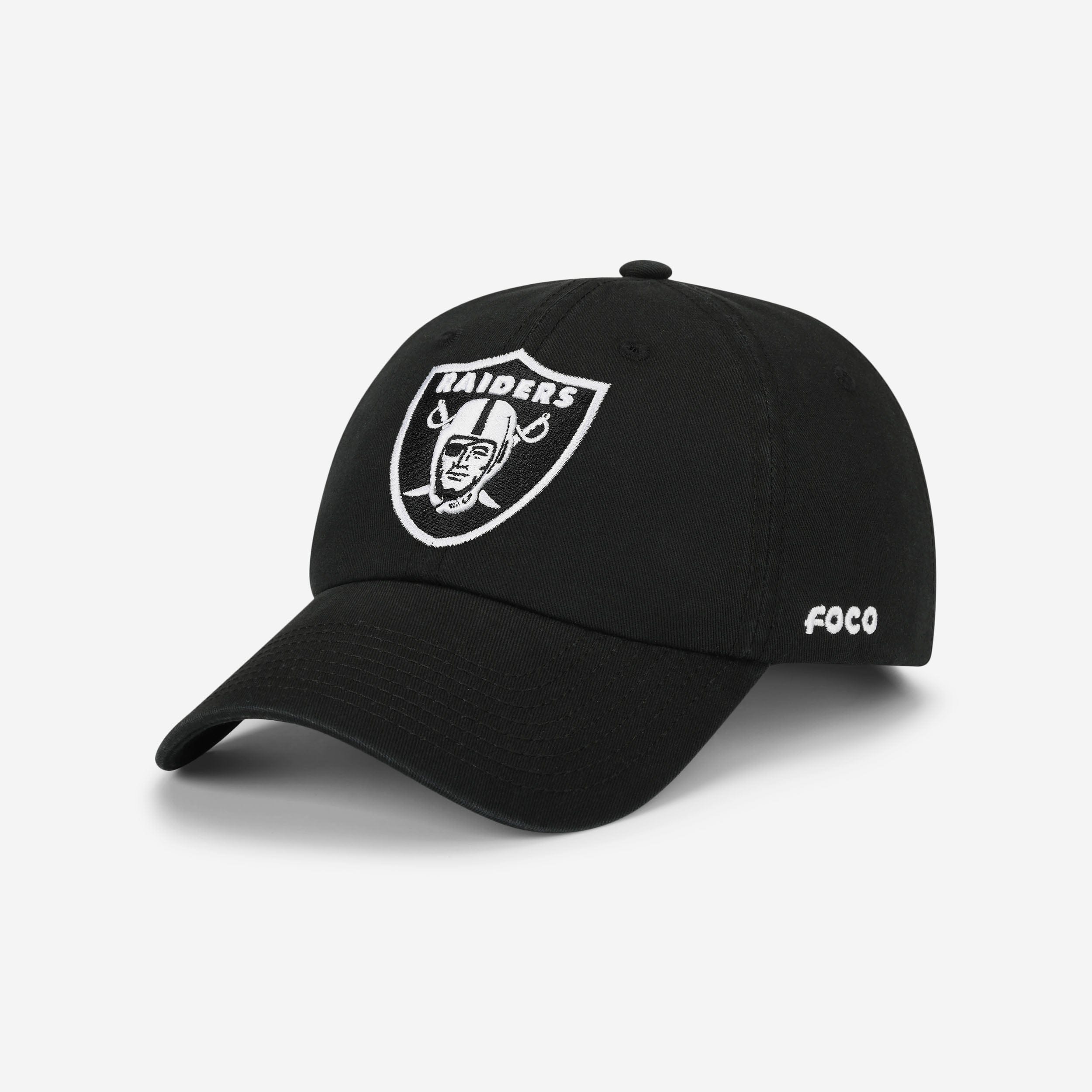 Las Vegas Raiders Classic Black & White Fan Cap - A Must-Have!
