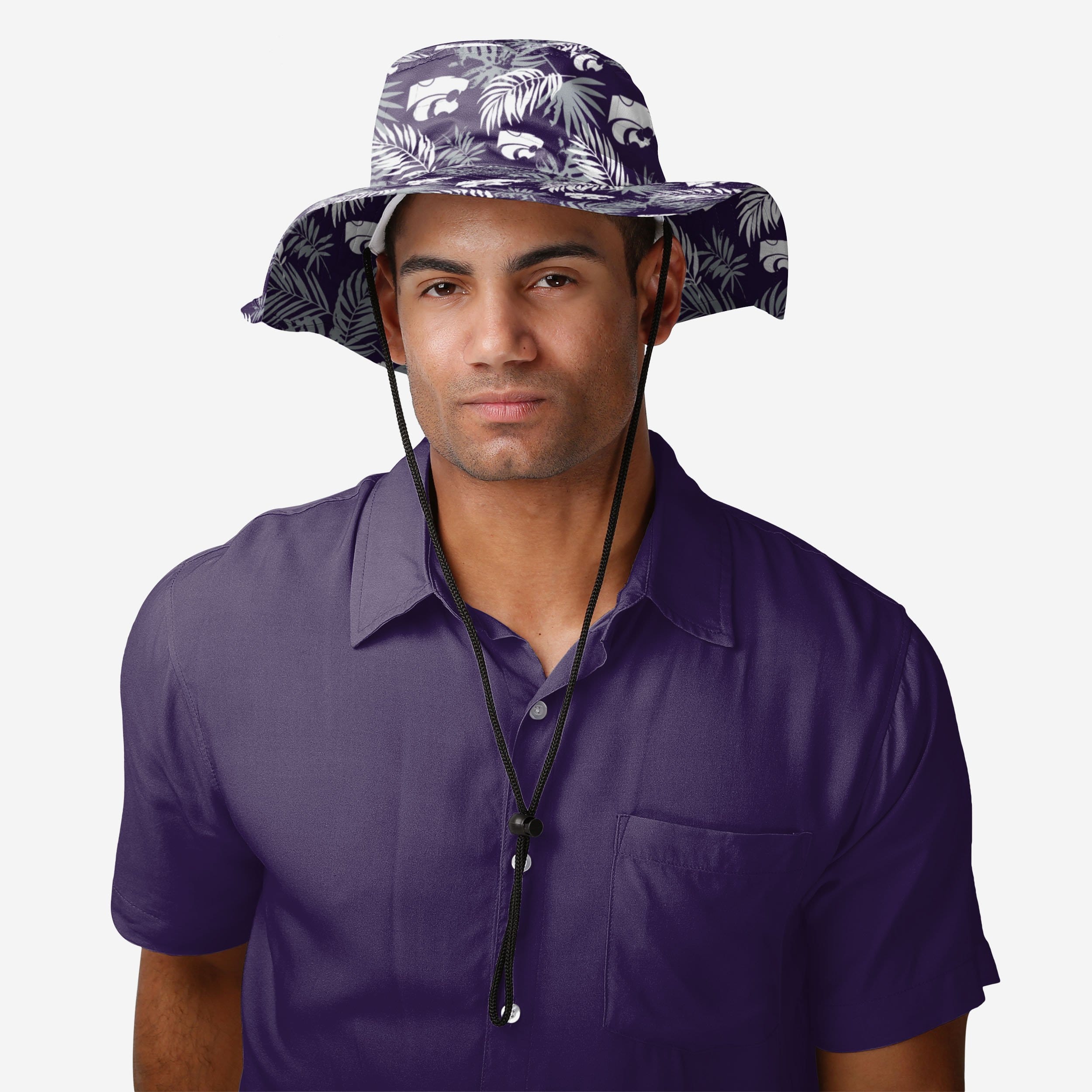 Kansas State Wildcats Stylish Floral Boonie Hat