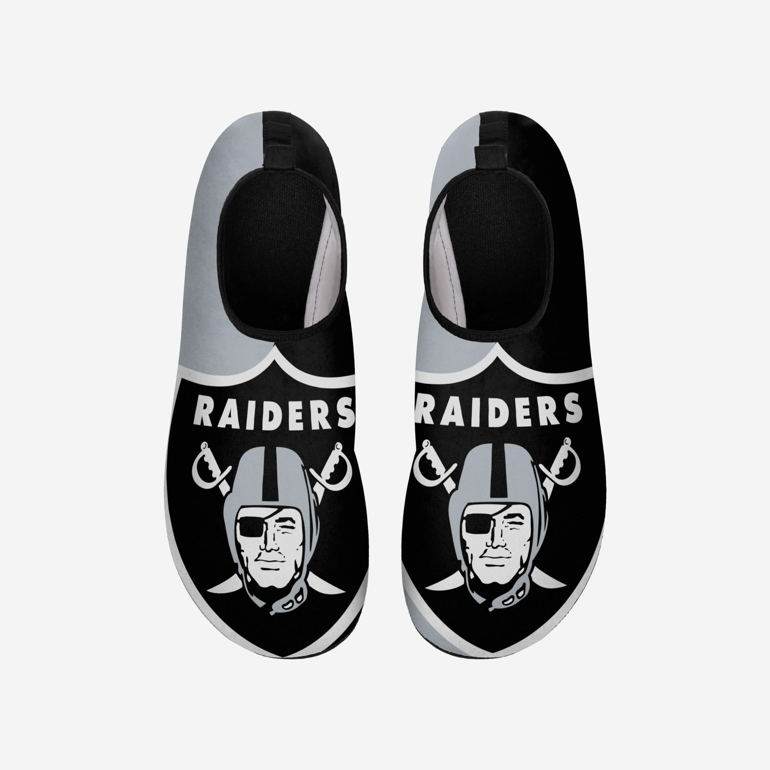 Sizzling Las Vegas Raiders Men's Colorblock Water Shoes