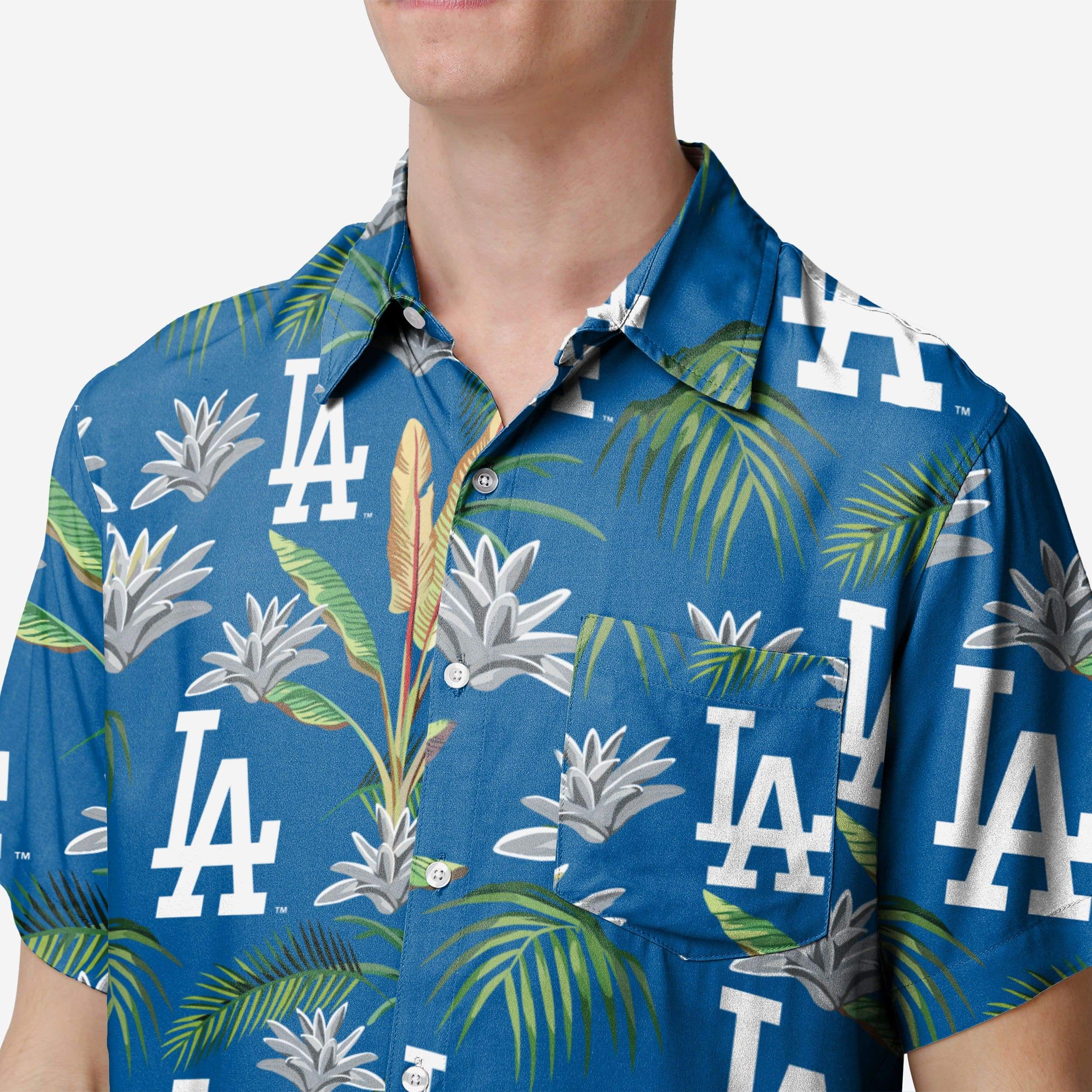 Los Angeles Dodgers Victory Vacay Button-Up Shirt: The Ultimate Fan Gear