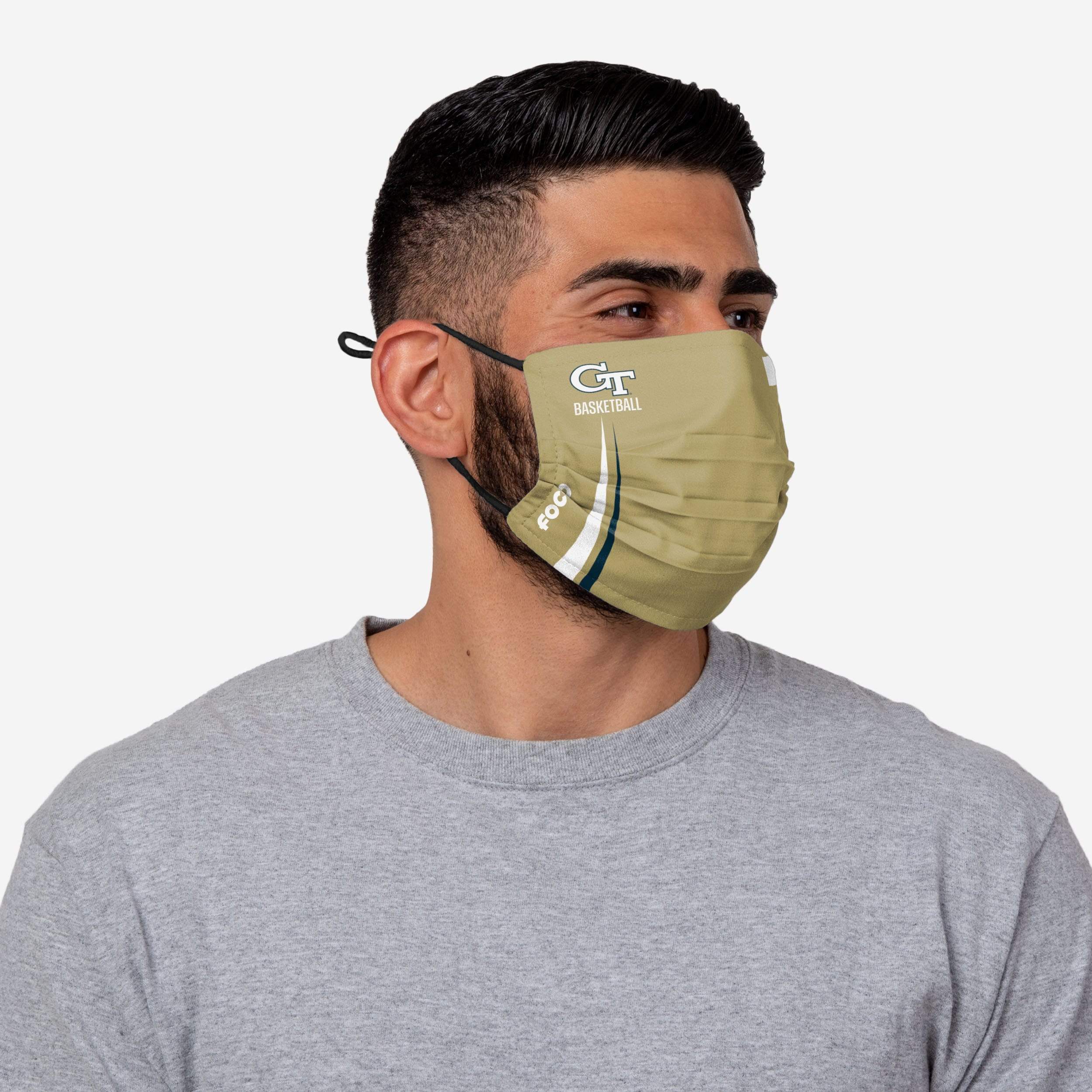 Georgia Tech Yellow Jackets Stylish Adjustable Face Cover - Represent Your Team!