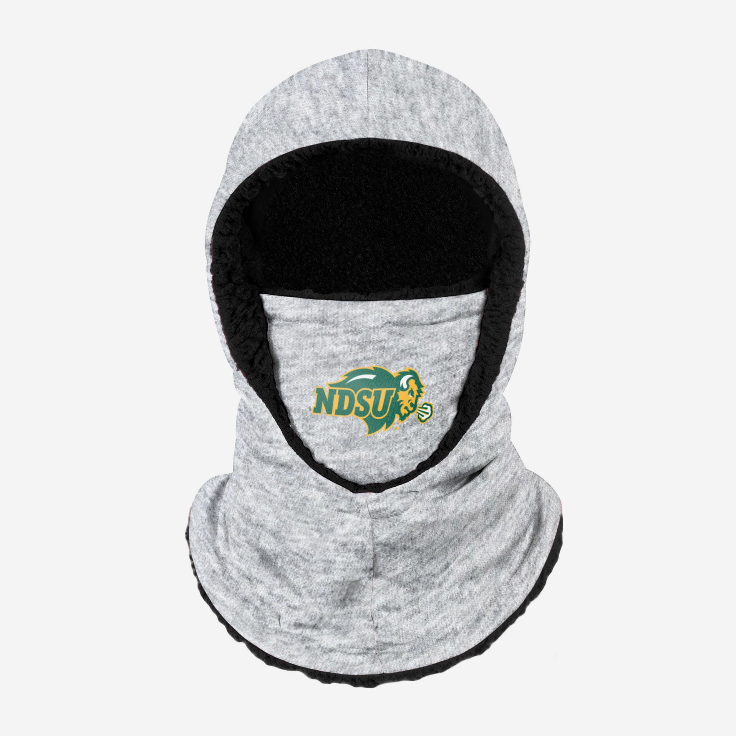 North Dakota State Bison Heather Grey Big Logo Hooded Gaiter