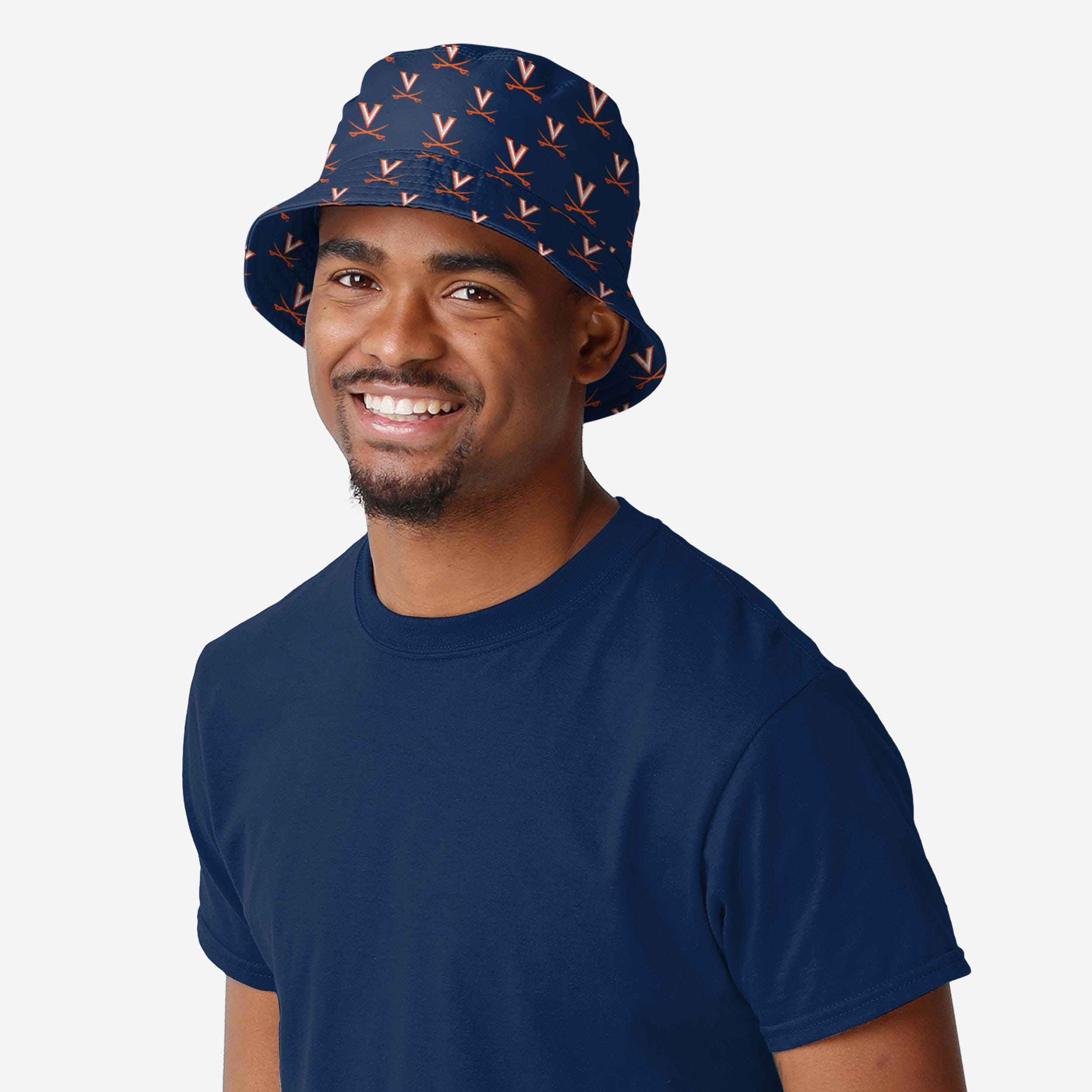 Virginia Cavaliers Stylish Mini Print Bucket Hat