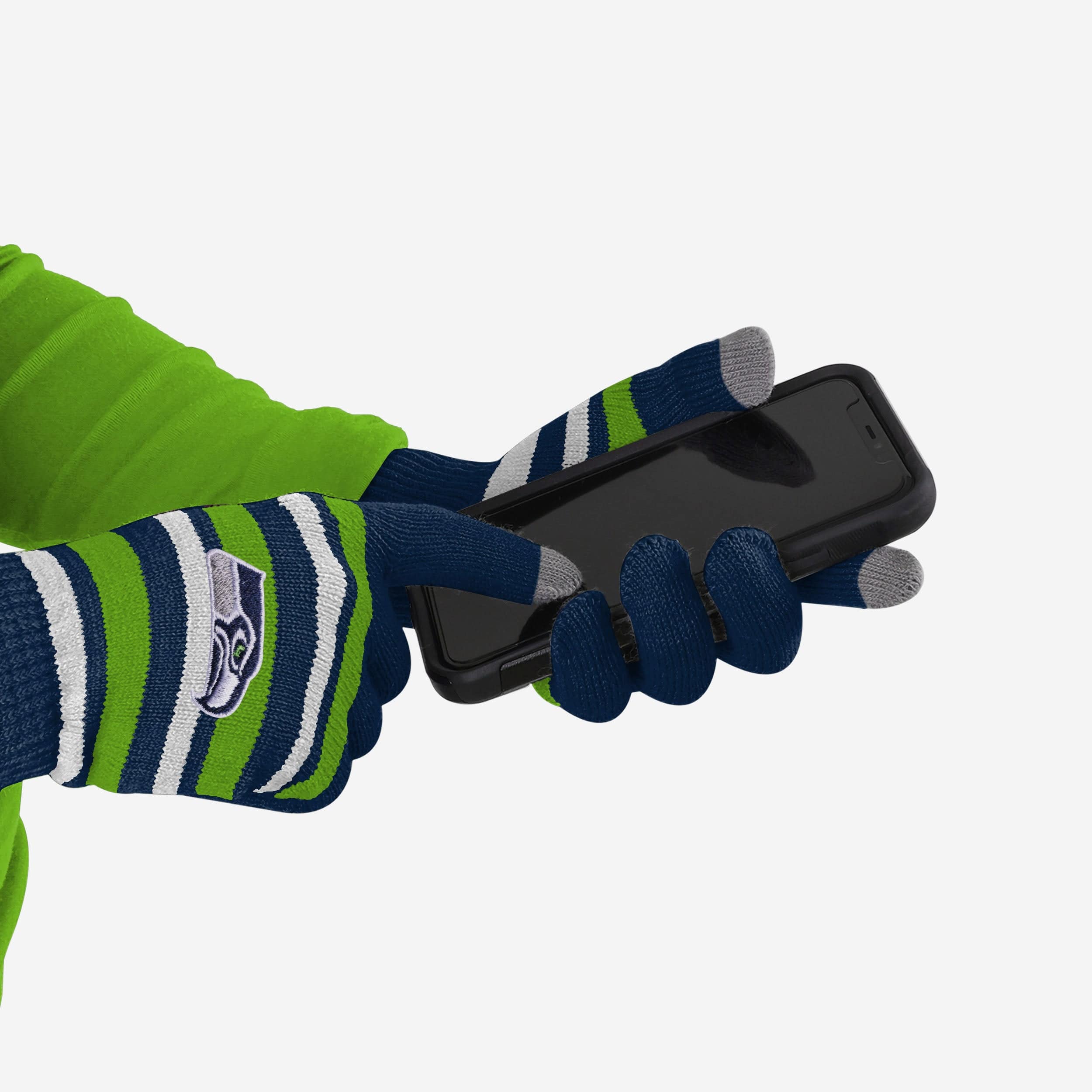 Seattle Seahawks Super Stretch Gloves - Stay Connected in Style!