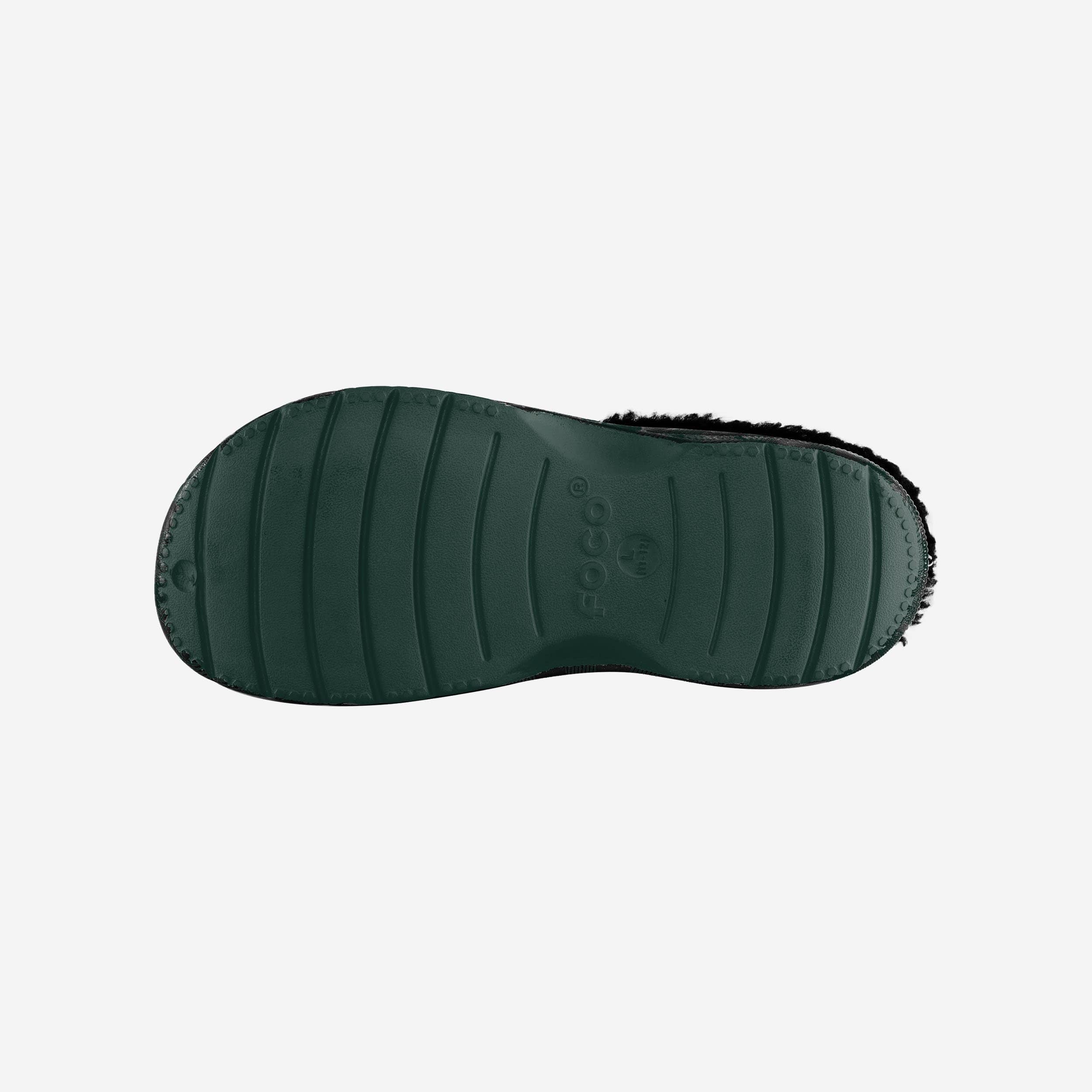 Green Bay Packers Sherpa-Lined Buffalo Check Fashion Clogs