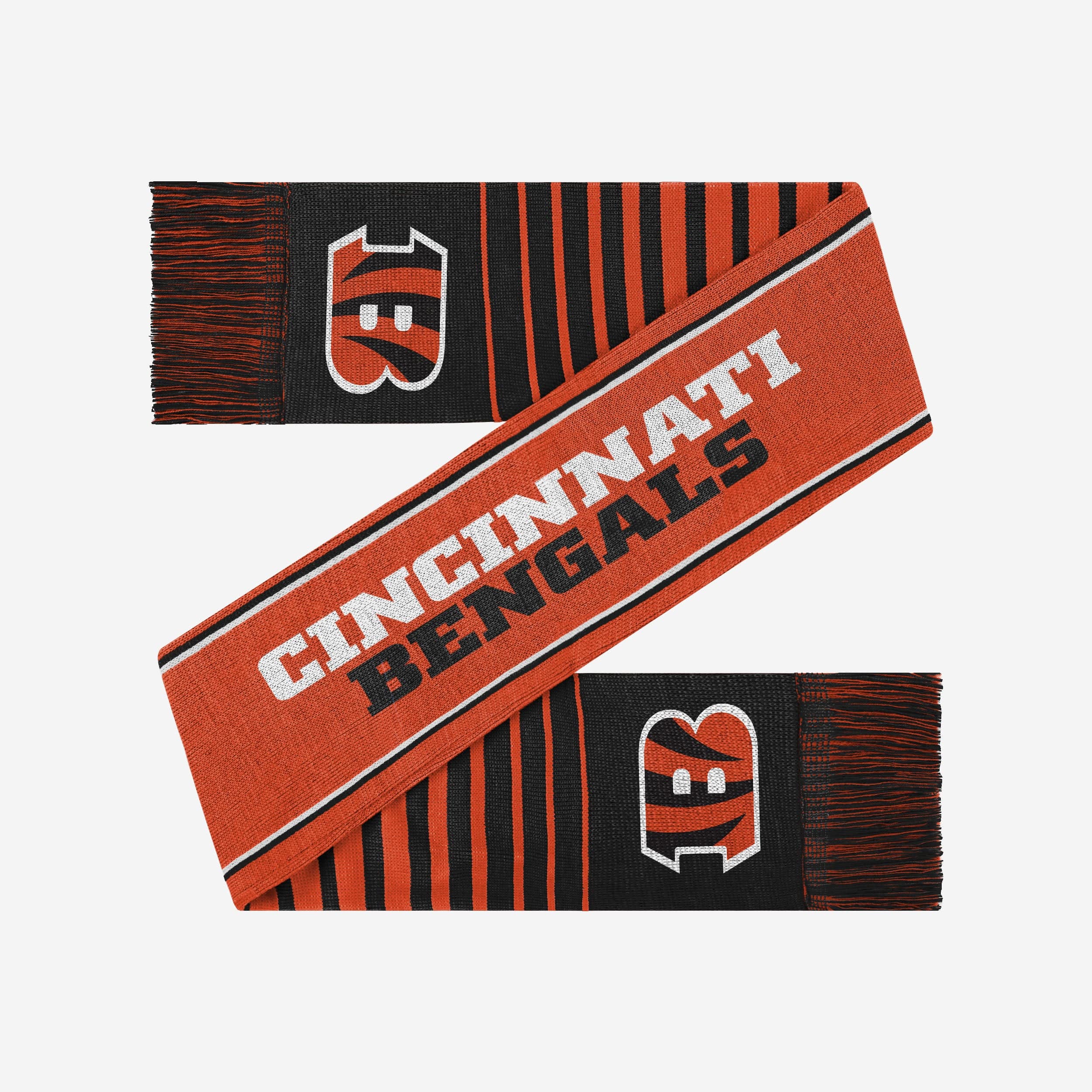 Cincinnati Bengals Double-Sided Reversible Scarf: Show Your Team Spirit!