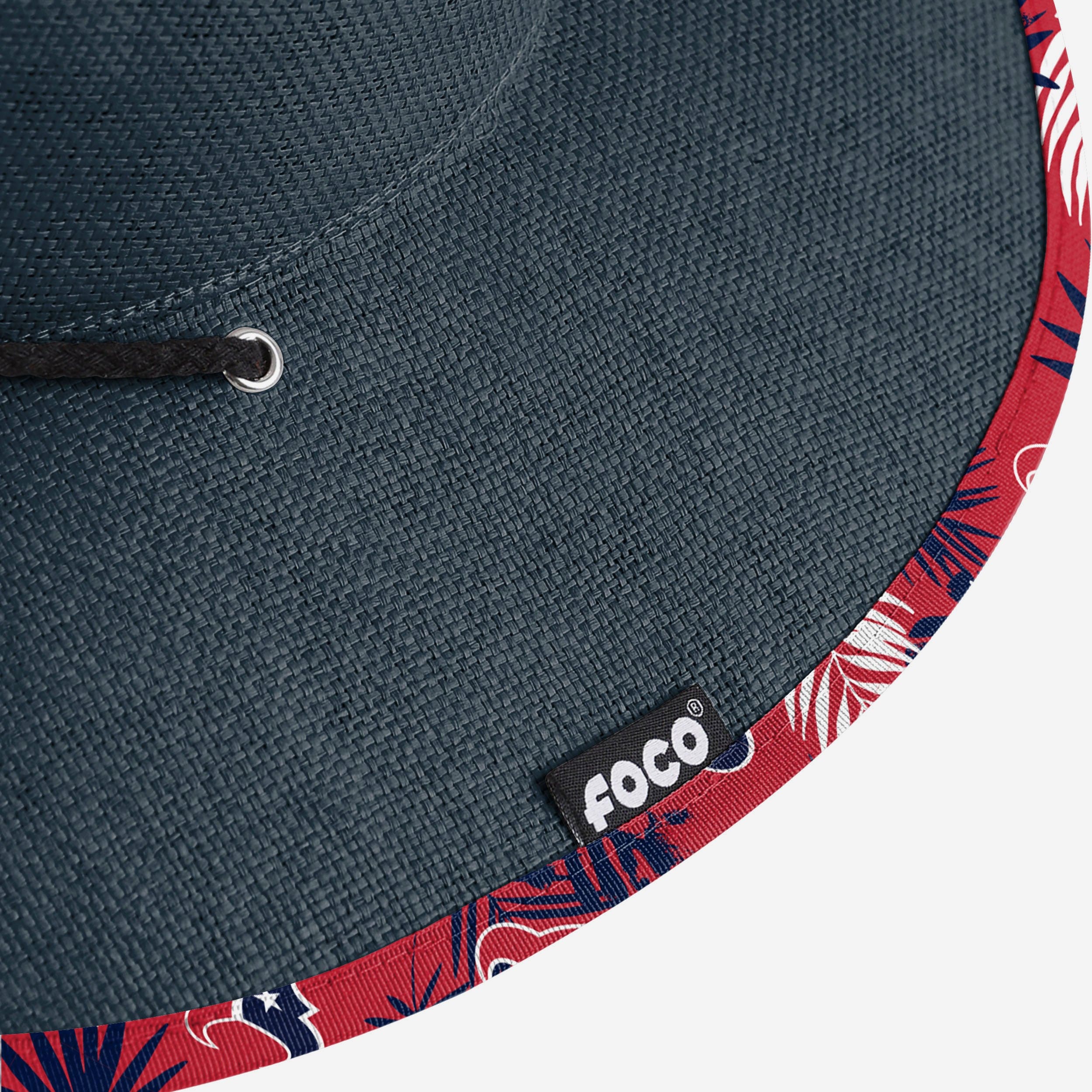 Houston Texans Stylish Team Color Straw Hat