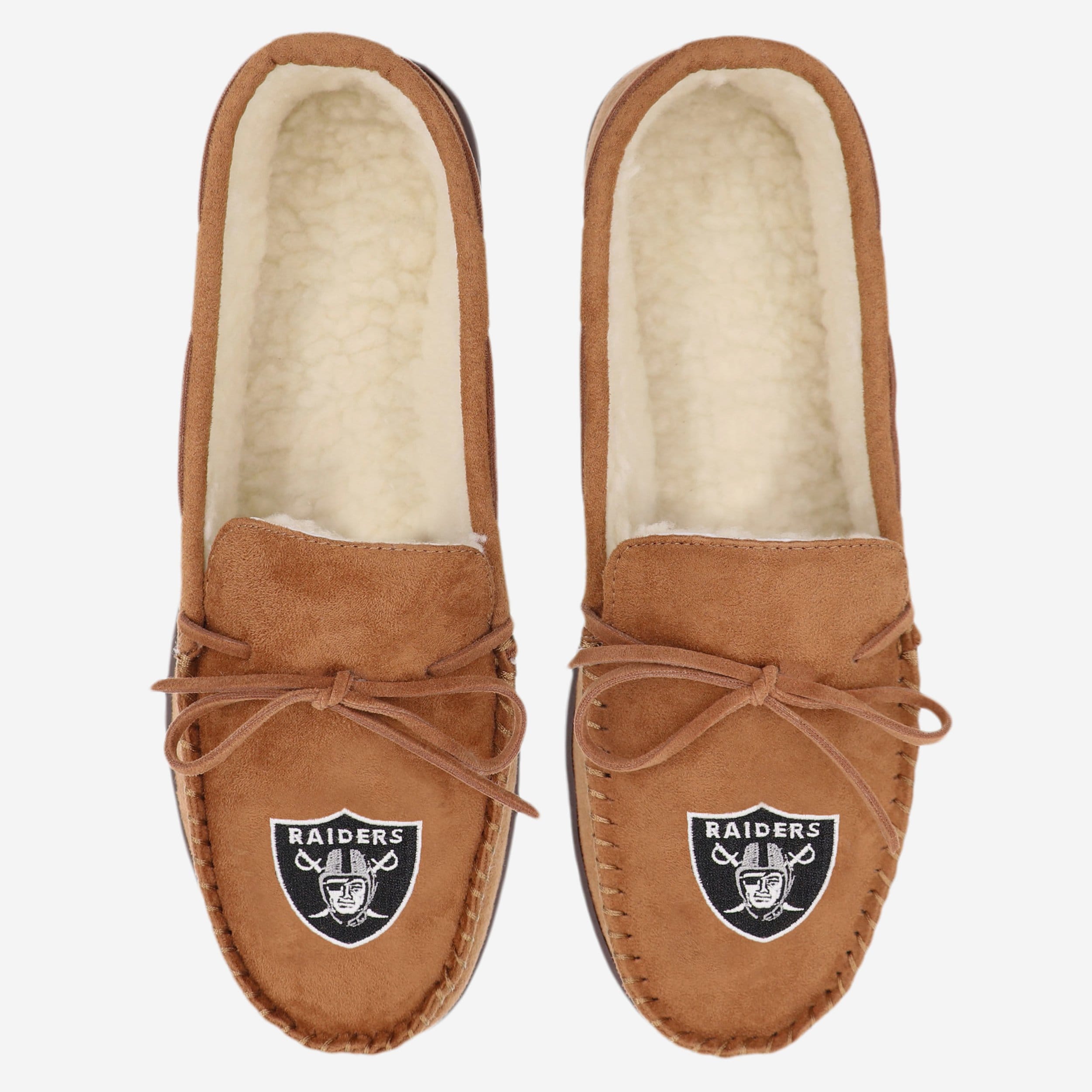 Epic Las Vegas Raiders Moccasin Slippers
