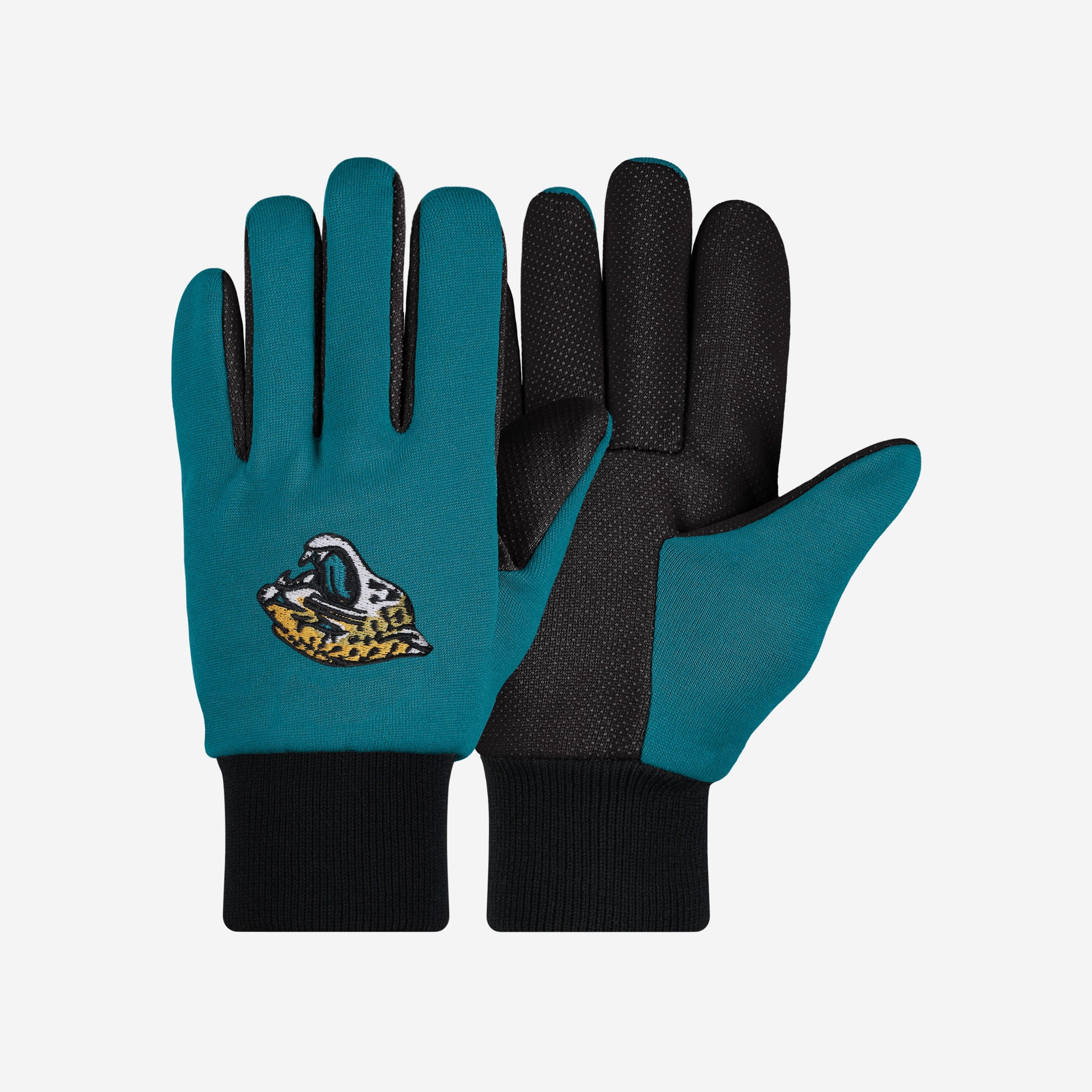 Exciting Jacksonville Jaguars Colored Palm Utility Gloves