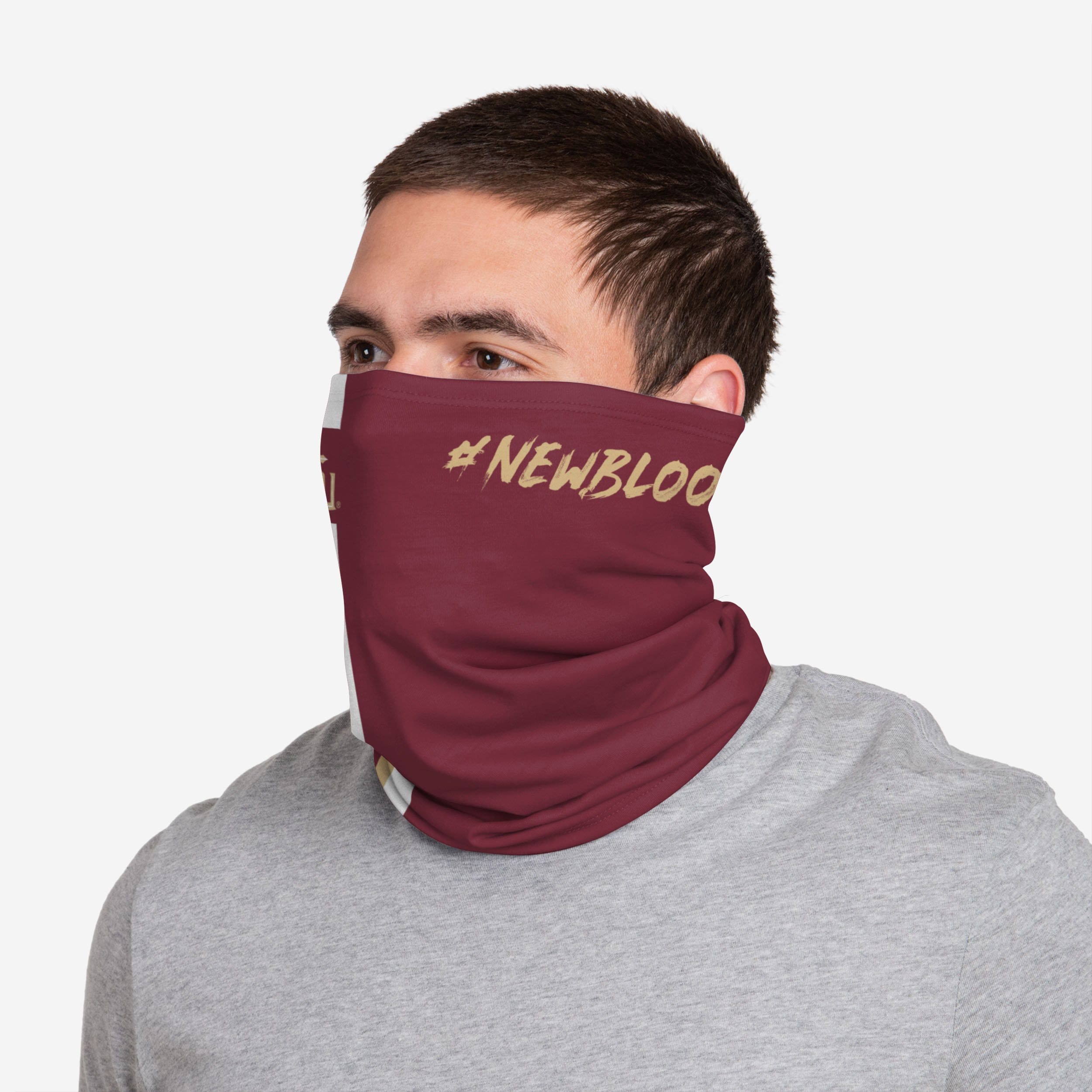 Florida State Seminoles On-Court Sideline Logo Newbloods Gaiter Scarf - The Ultimate Team Spirit Accessory