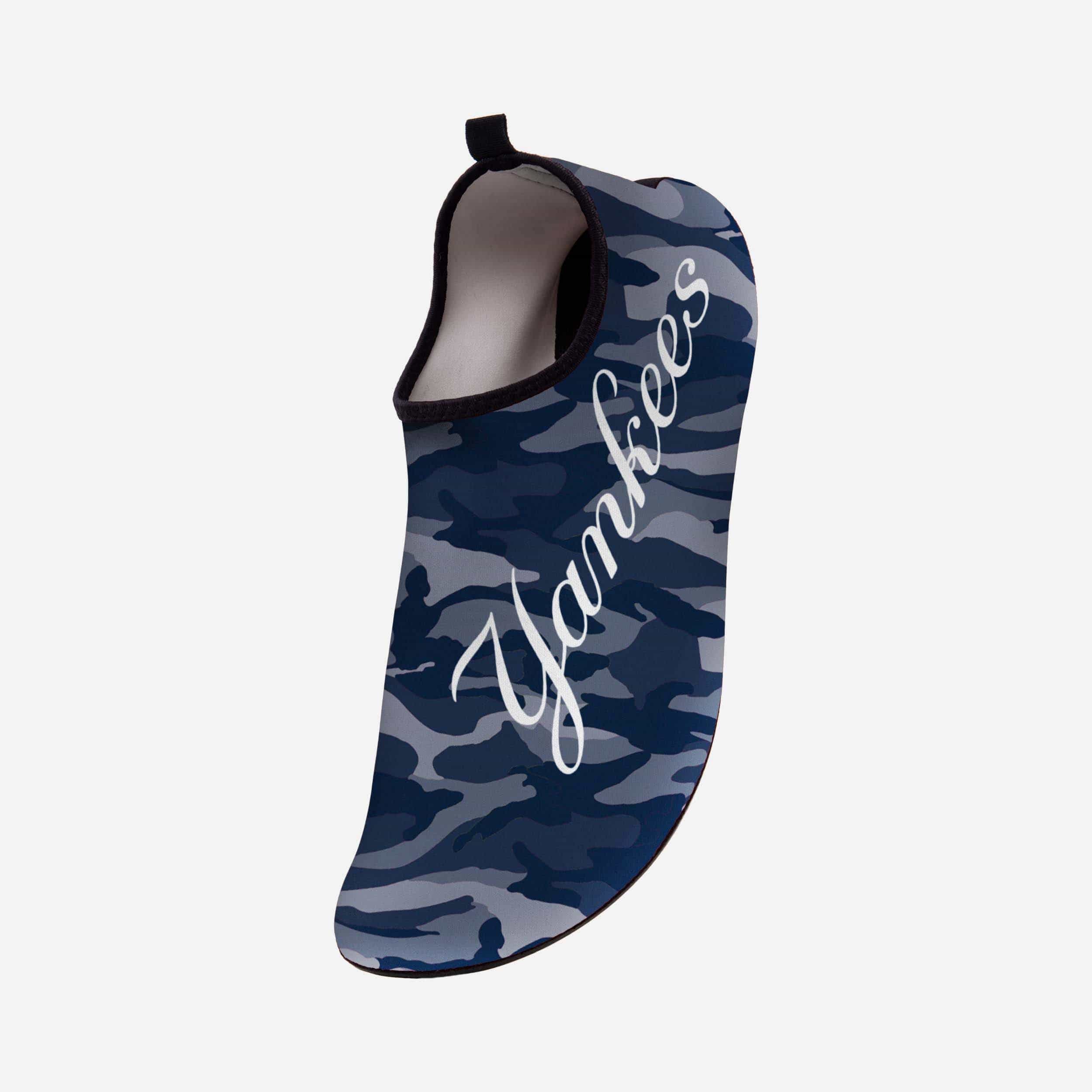 New York Yankees Camo Water Shoes - Foolproof Style for Beach Lovers