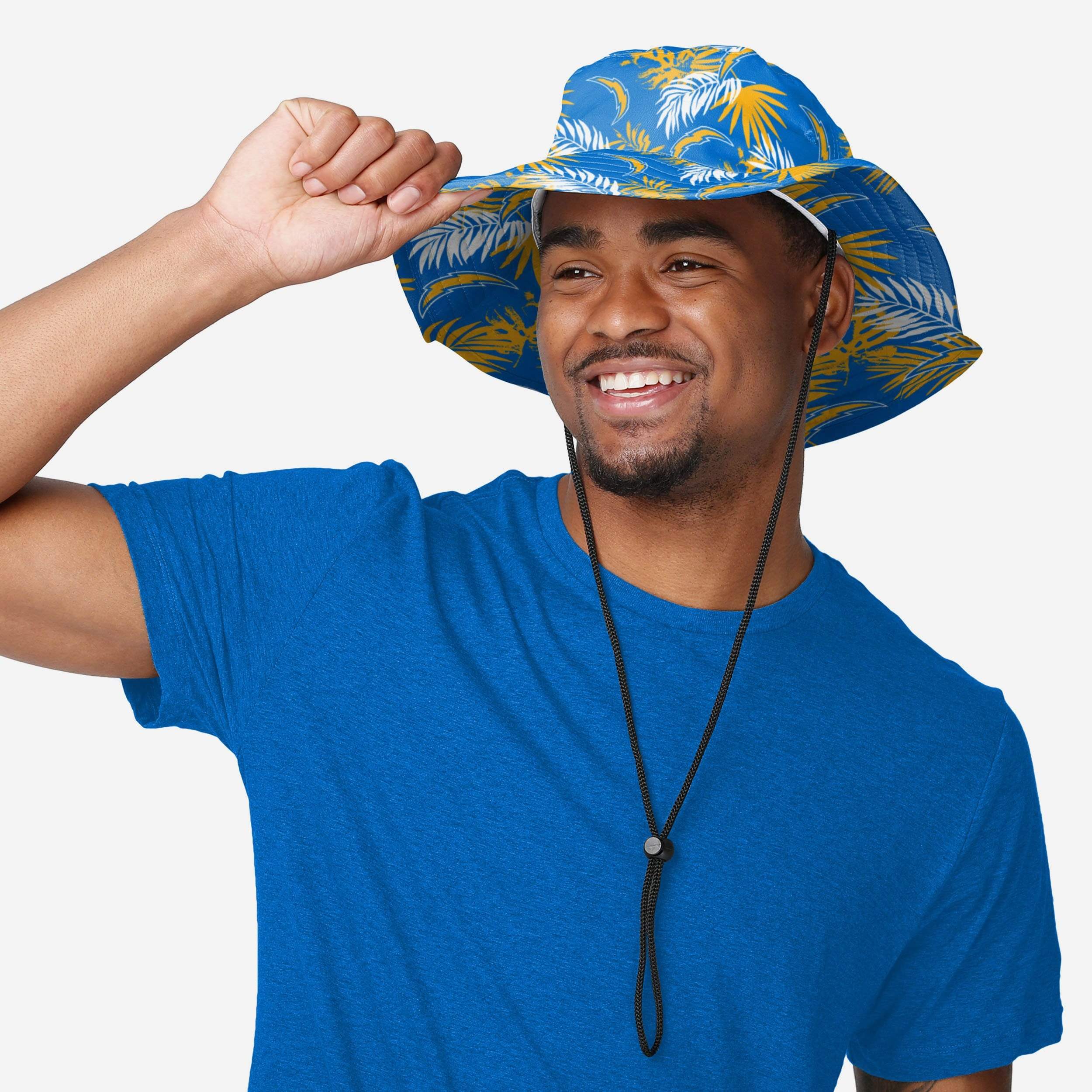 Stylish Los Angeles Chargers Floral Boonie Hat - Keep Cool in Style!