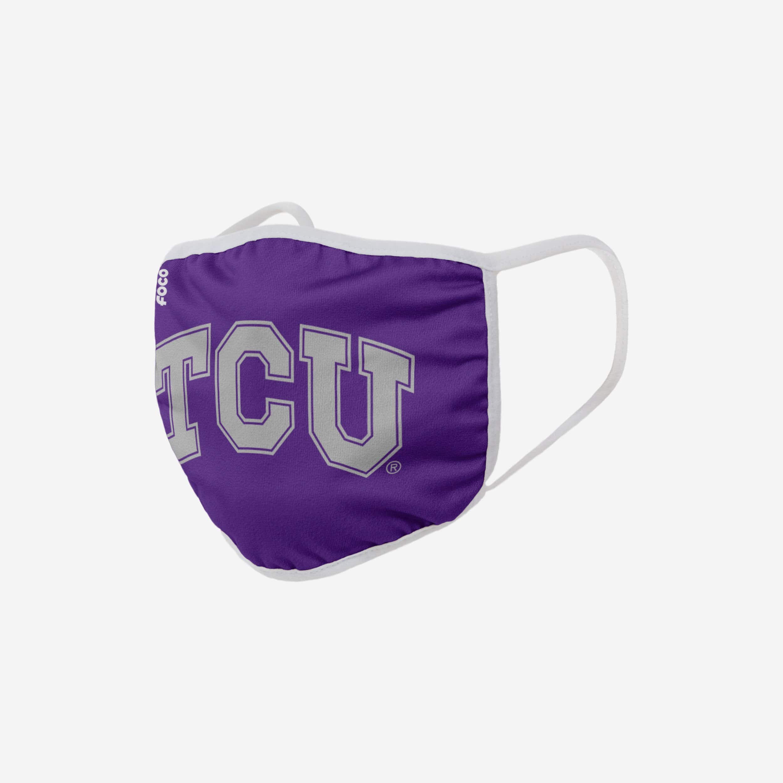 TCU Horned Frogs Stunning Solid Big Logo Face Cover