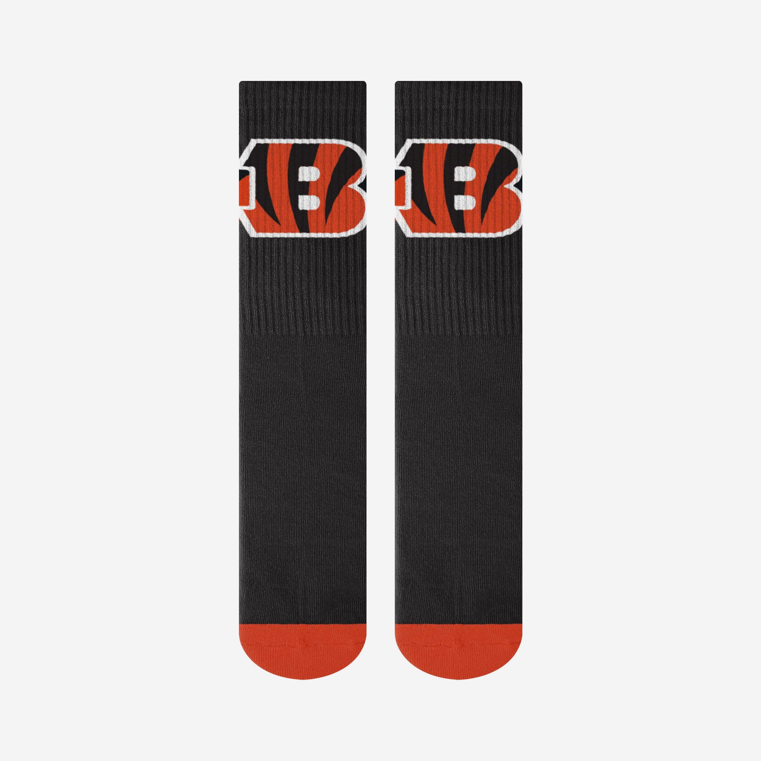Stylish Cincinnati Bengals Team Stripe Crew Socks - Represent Your Team in Style!