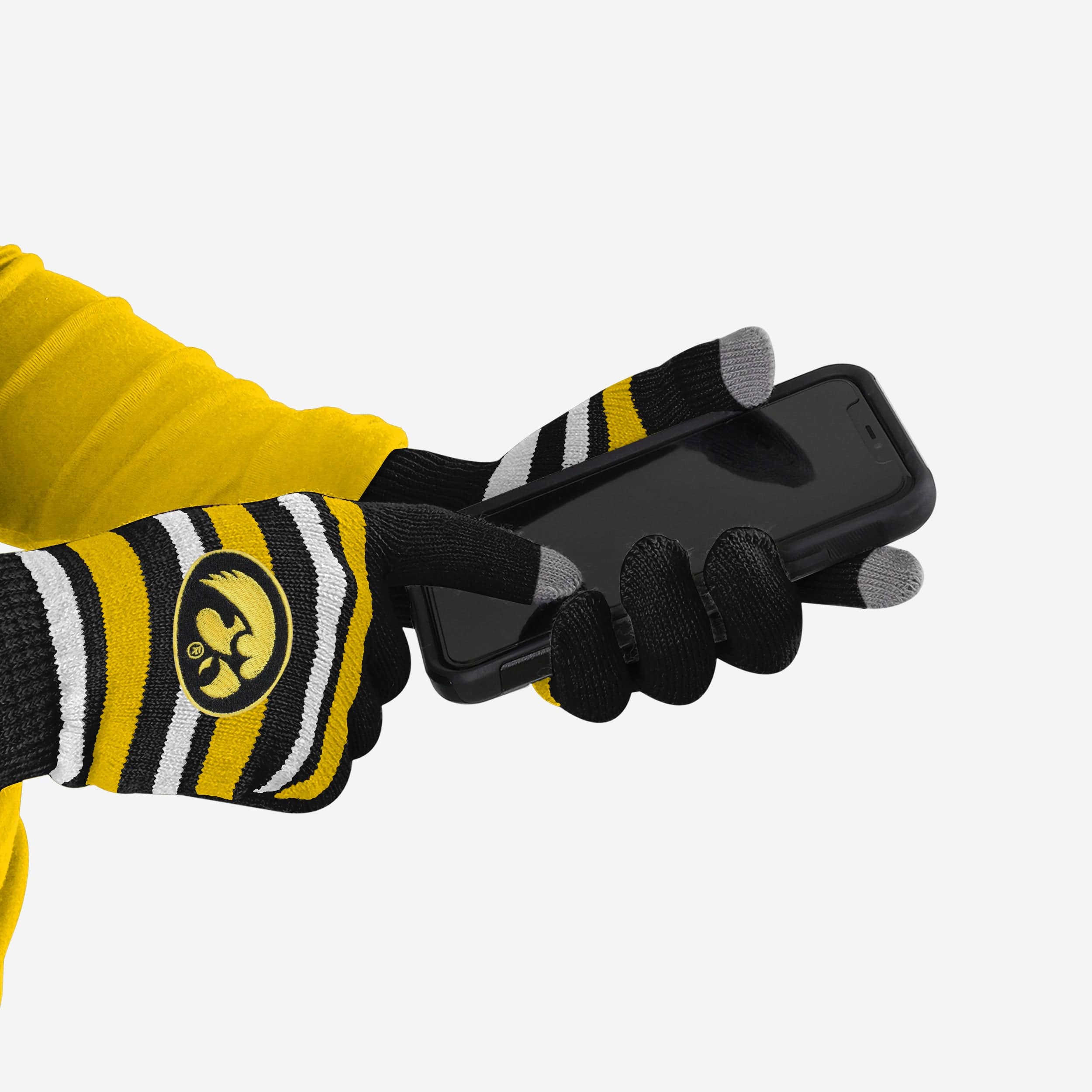 Iowa Hawkeyes Super Stretch Texting Gloves
