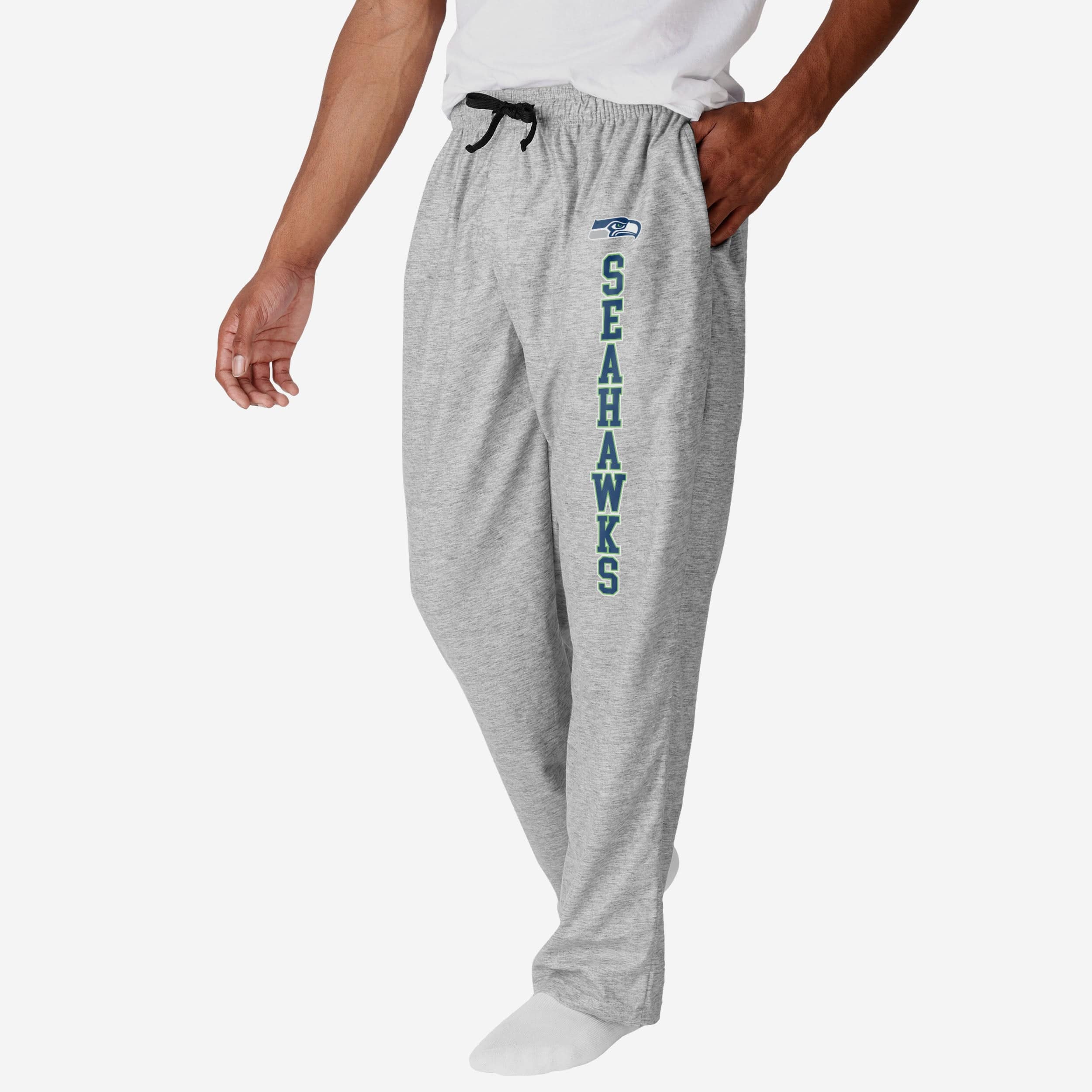 Seattle Seahawks Gray Athletic Lounge Pants - Ultimate Comfort for Fans