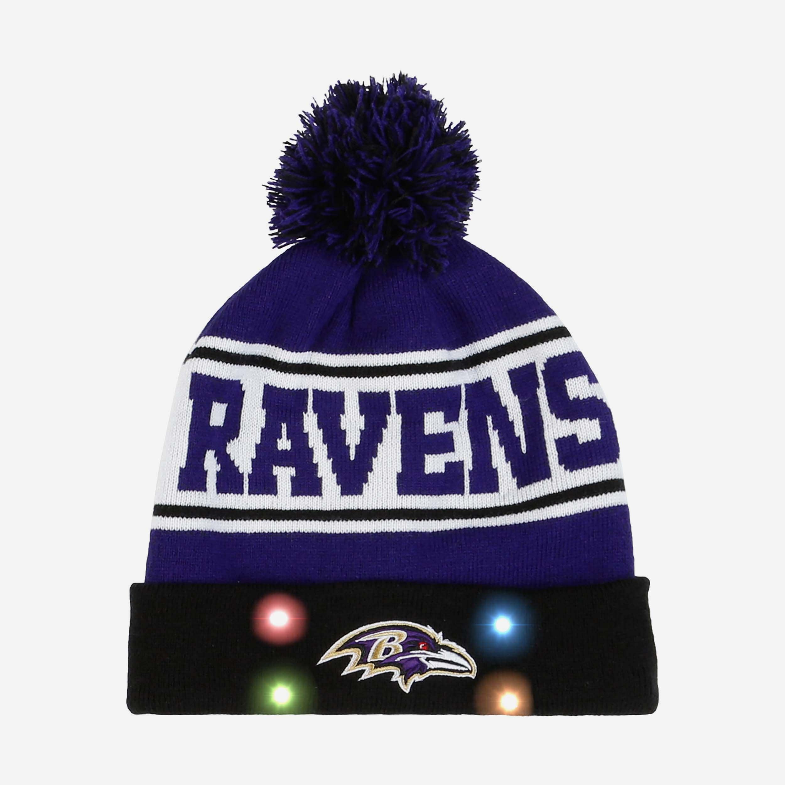 Baltimore Ravens Snow-Stealing Light-Up Beanie