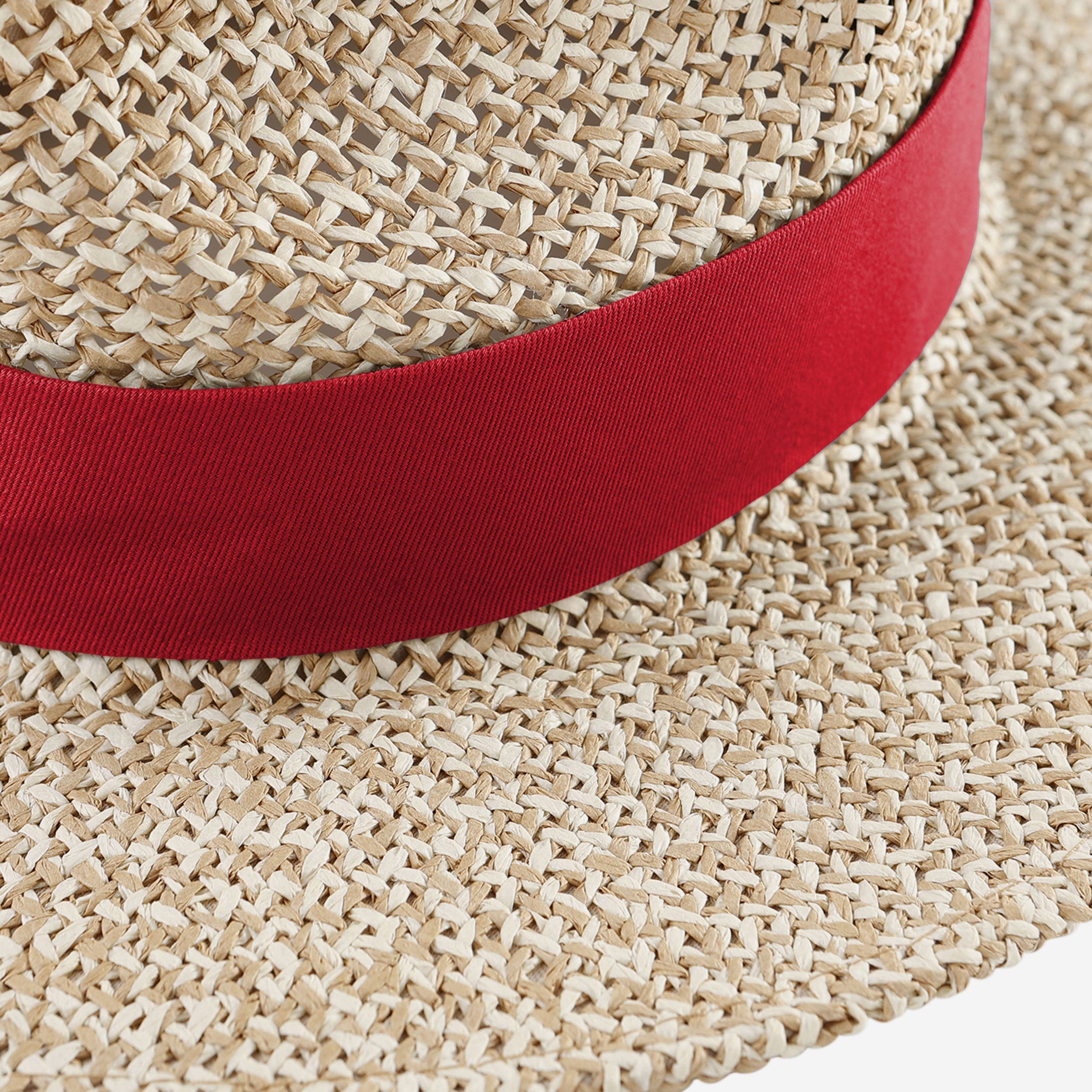 Kansas City Chiefs Stylish Band Straw Hat