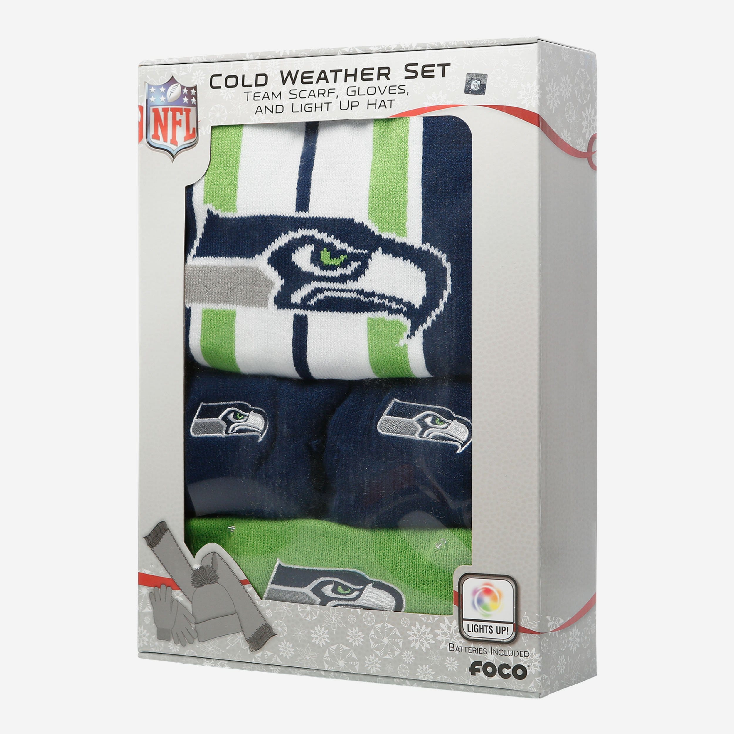 Seattle Seahawks Snow Stealer: Ultimate Cold Weather Fan Set