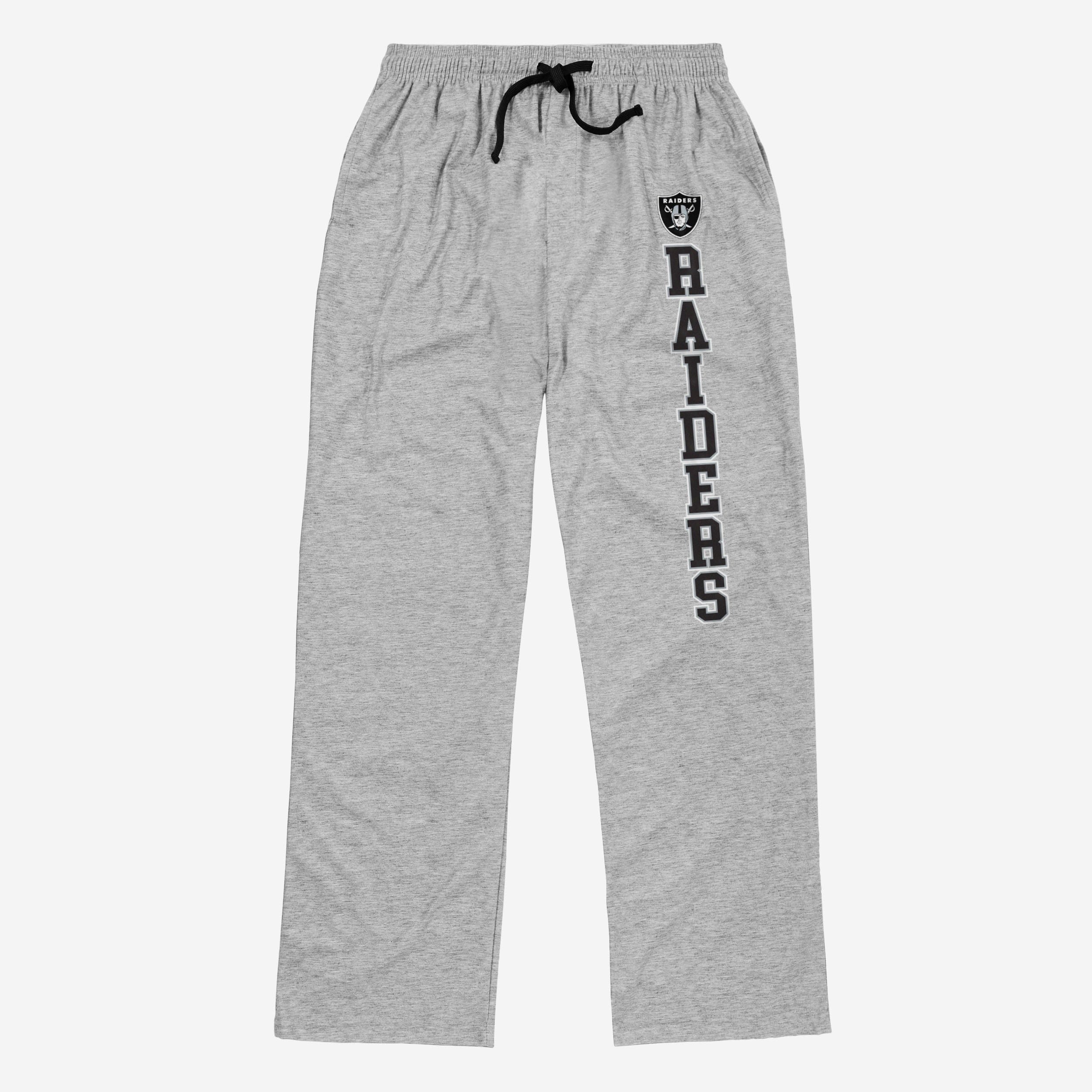 Las Vegas Raiders Stylish Athletic Gray Lounge Pants
