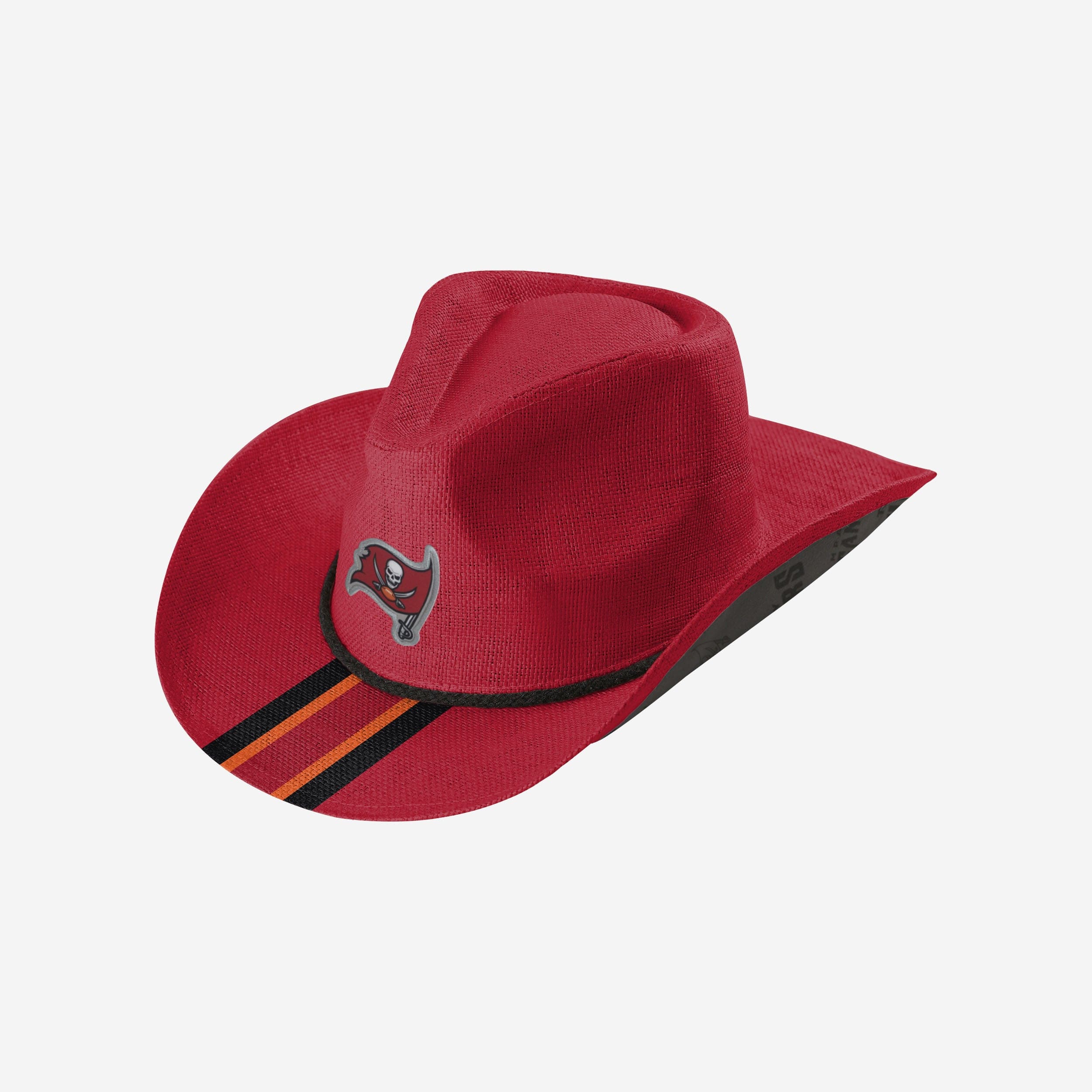 Tampa Bay Buccaneers Stylish Team Stripe Cowboy Hat