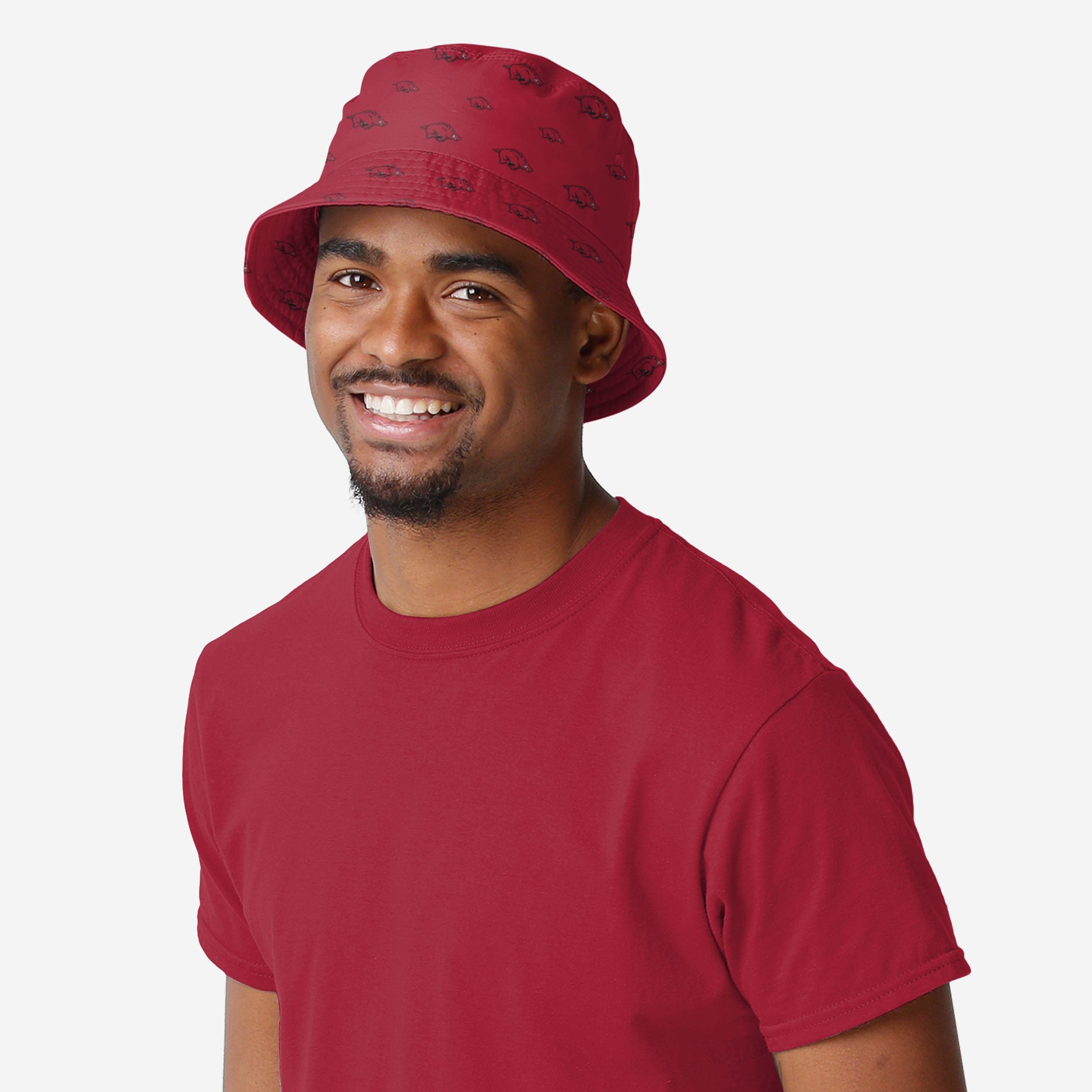 Arkansas Razorbacks Super Cool Mini Print Bucket Hat