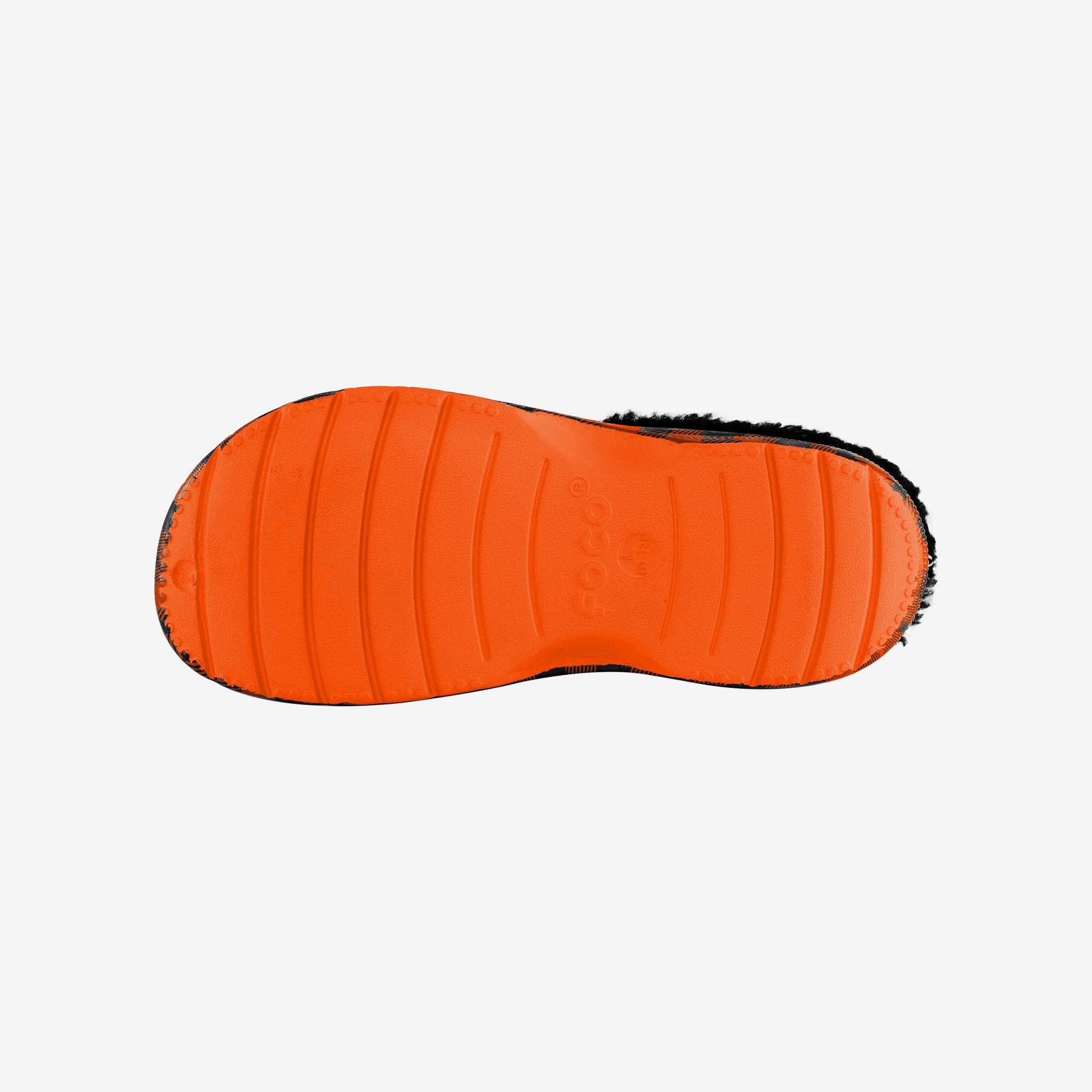 Cleveland Browns Sherpa-Lined Buffalo Check Fashion Clogs