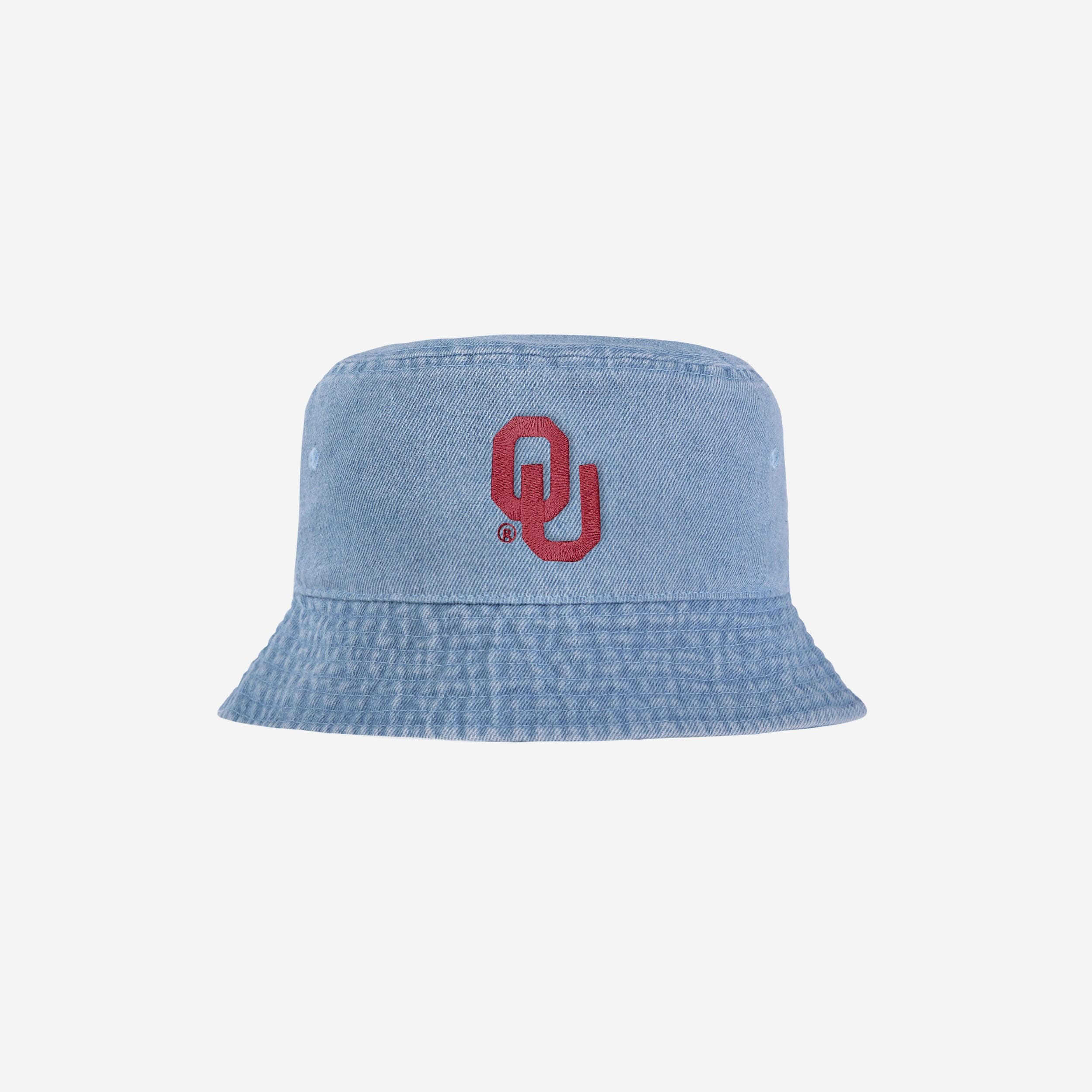 Oklahoma Sooners Stylish Denim Bucket Hat